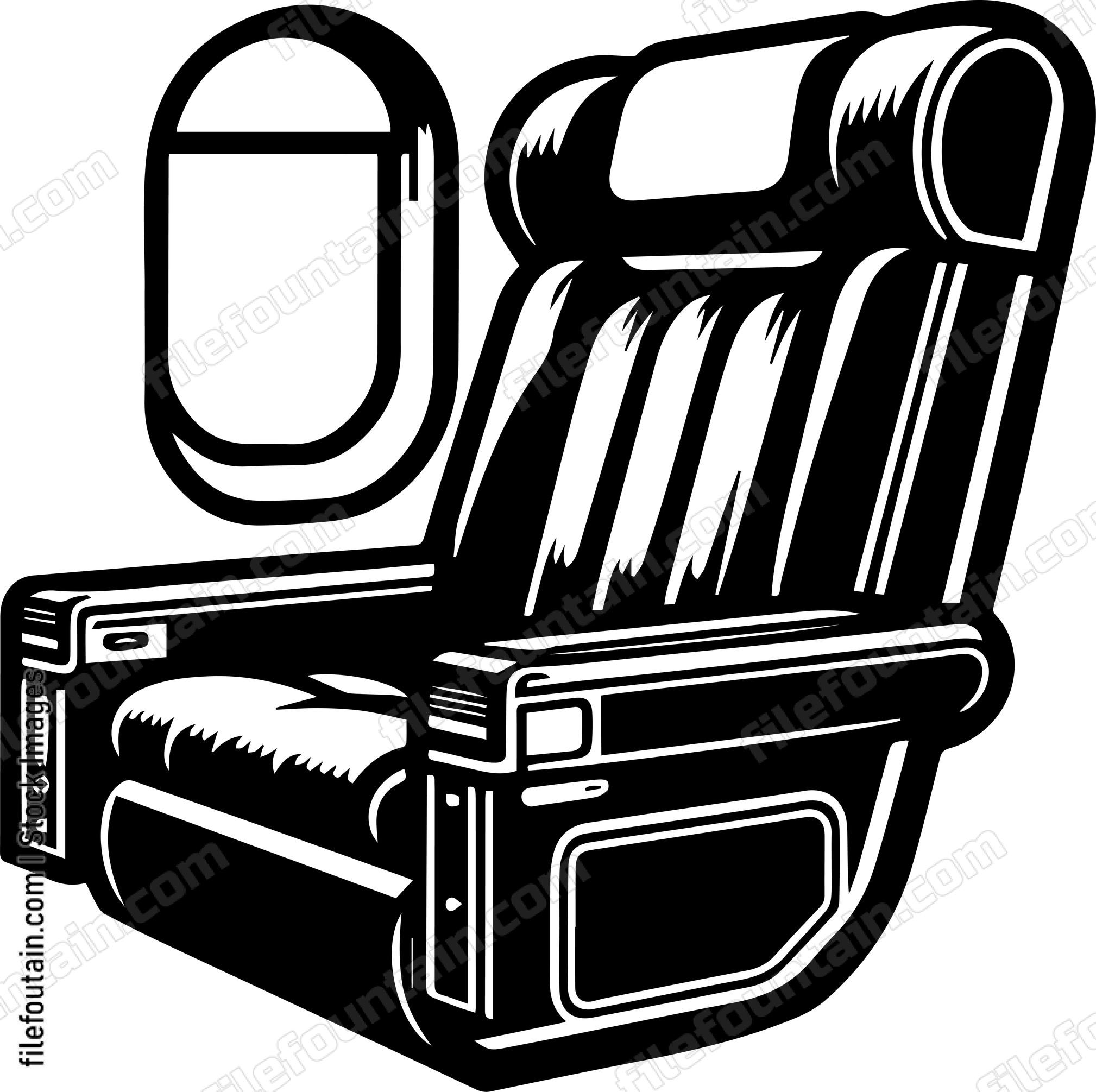 Airplane First Class Seat