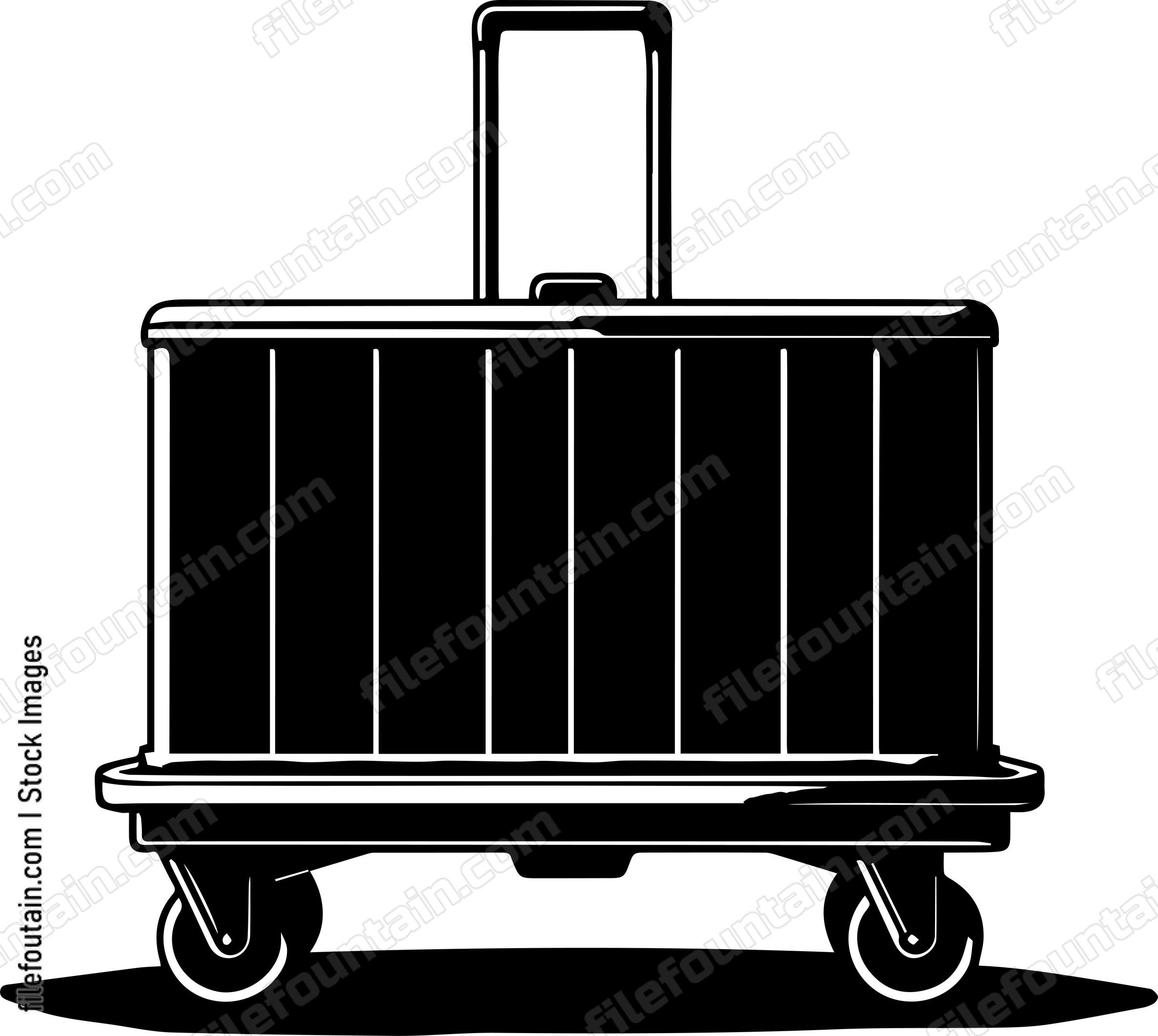 Airport Baggage Cart