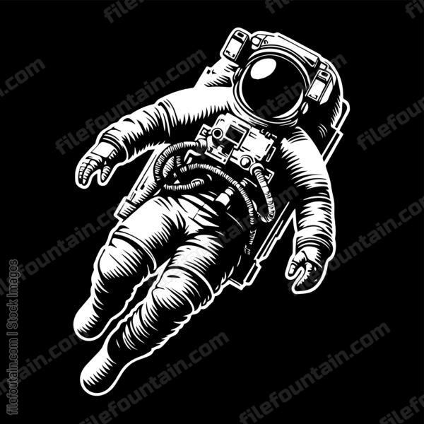 Astronaut In Space