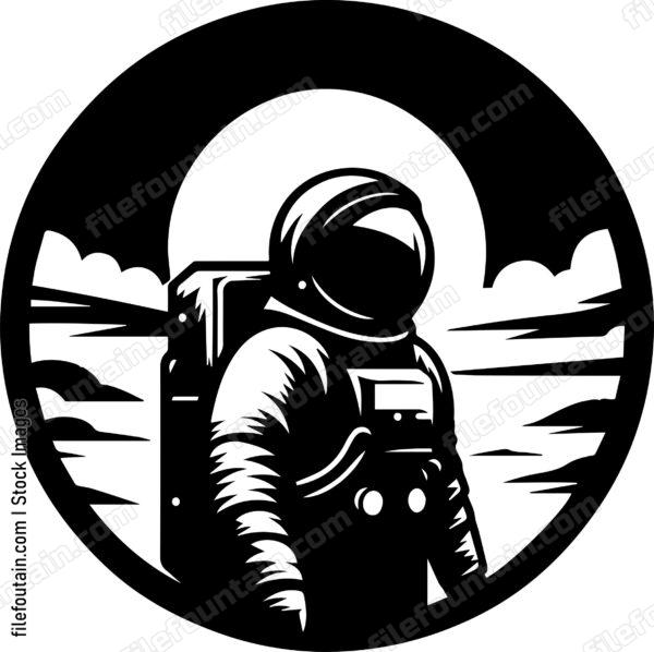 Astronaut In Space