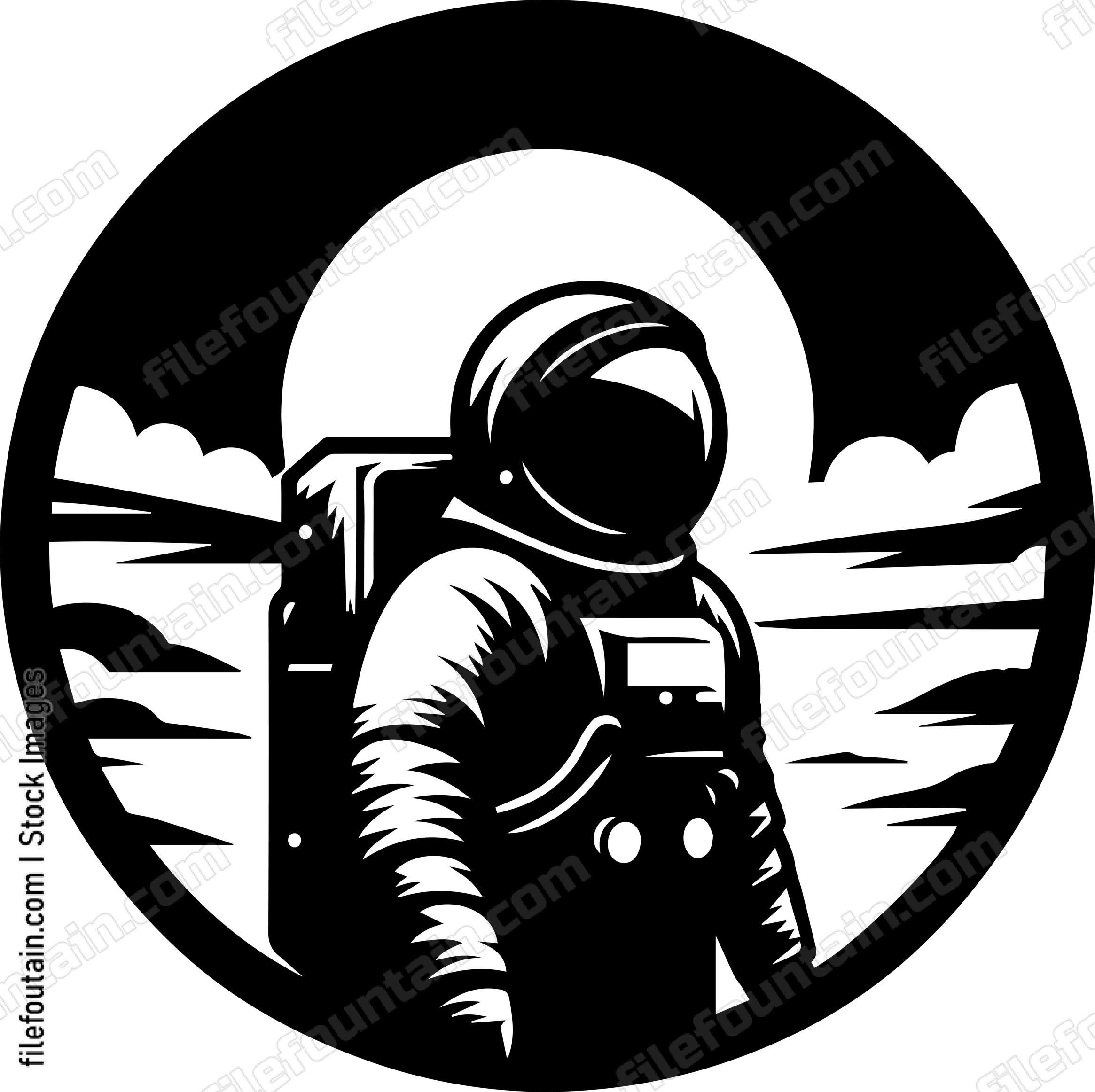 Astronaut In Space