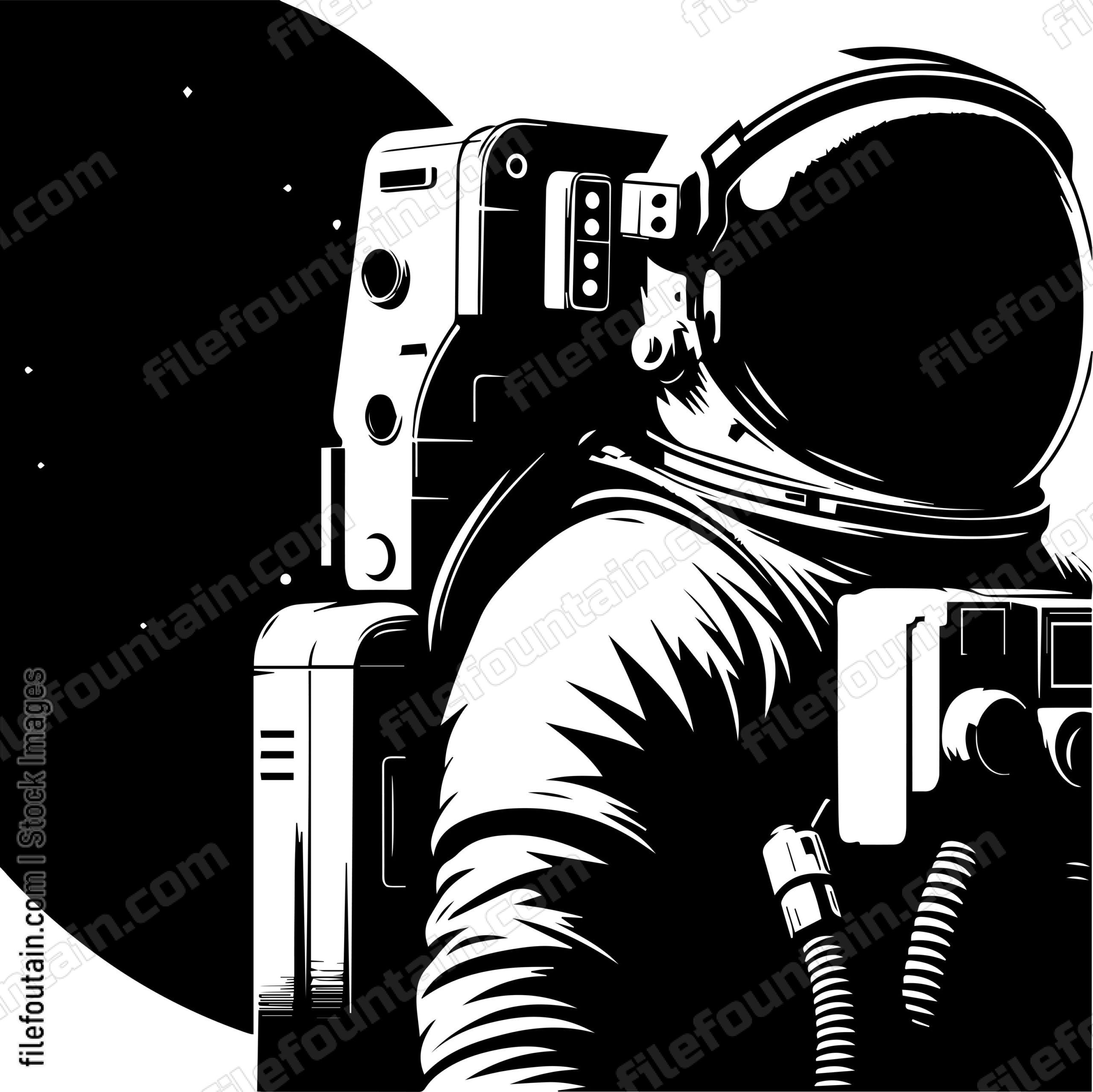 Astronaut In Space