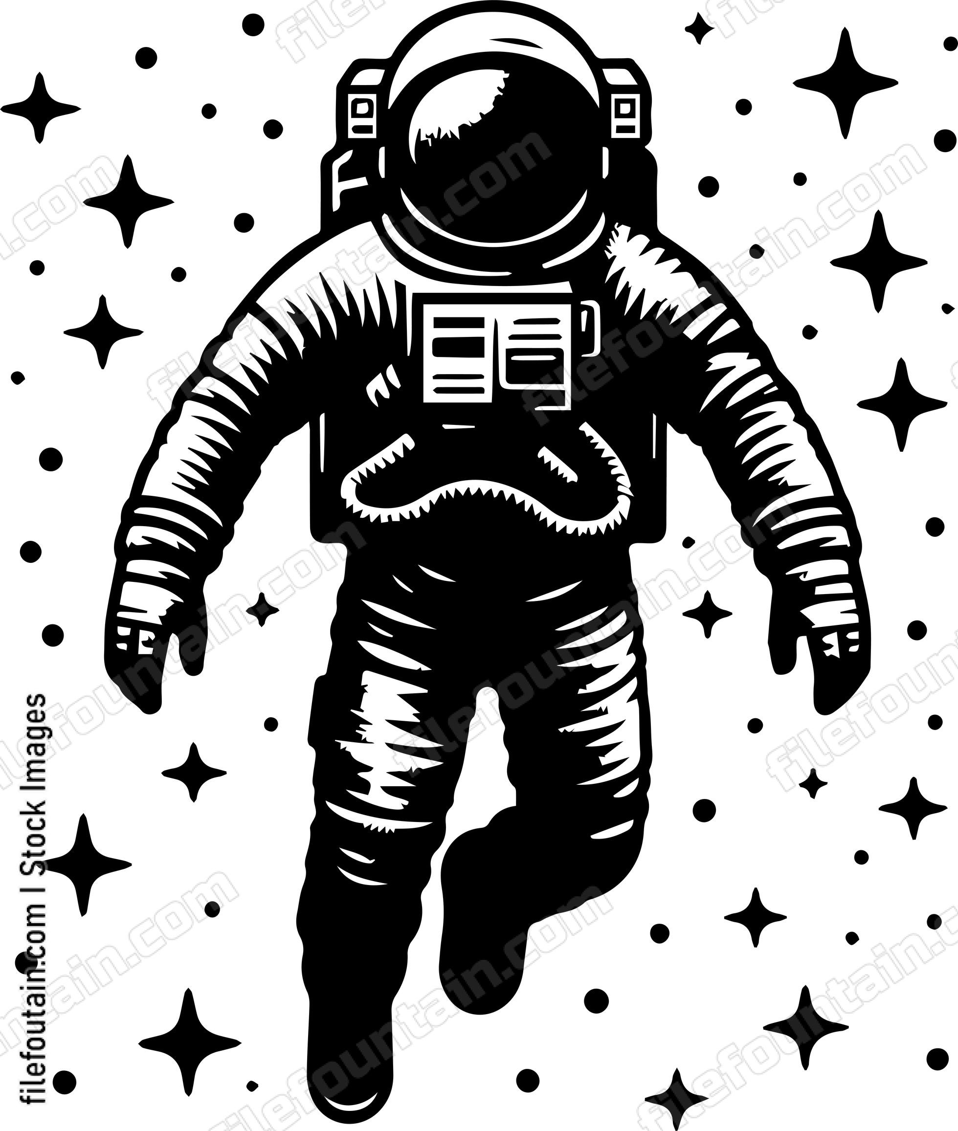 Astronaut In Space