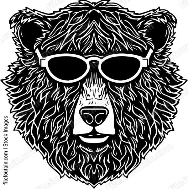 Bear In Sunglasses