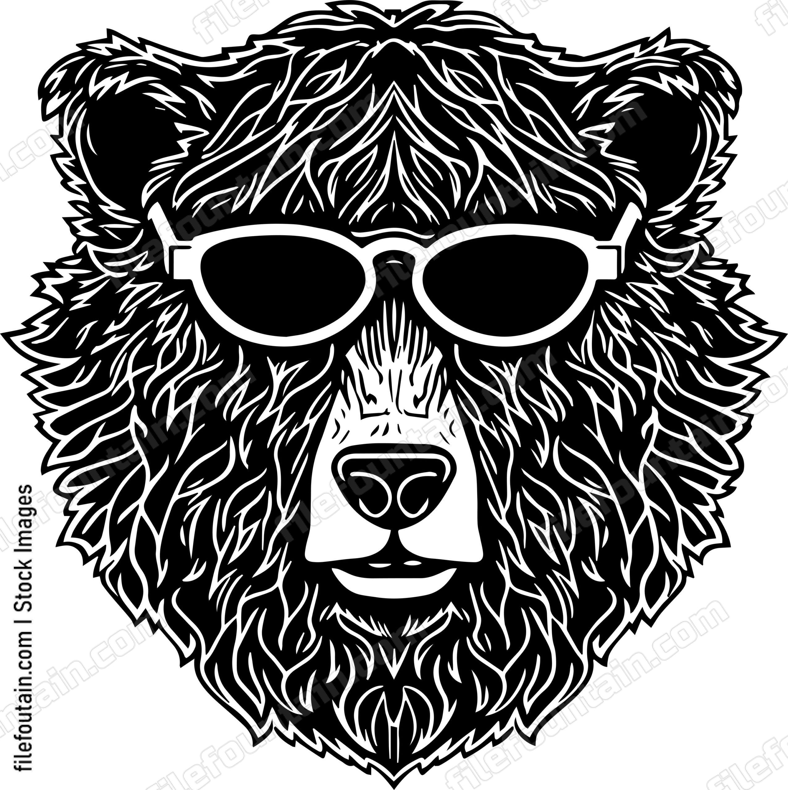 Bear In Sunglasses