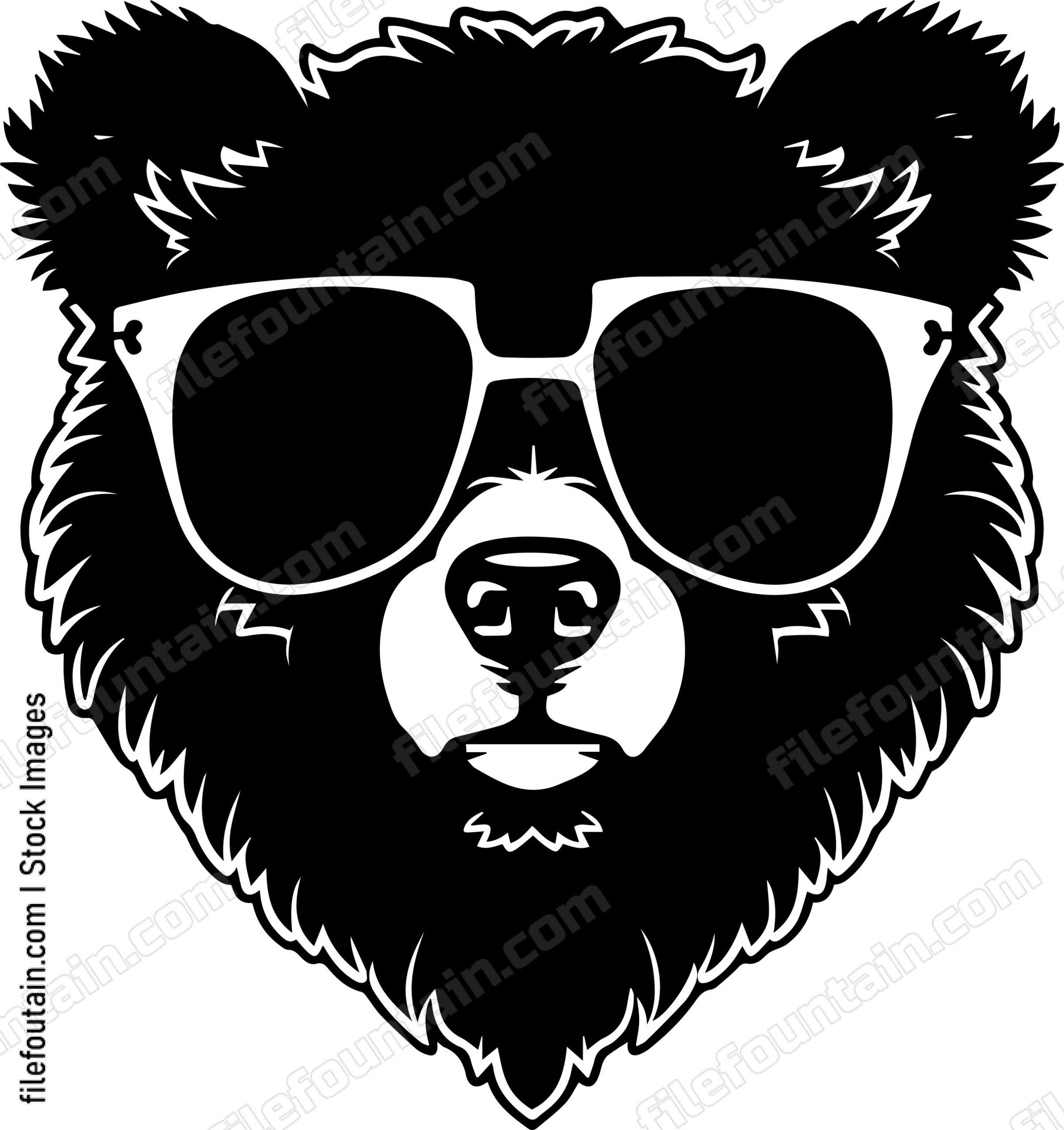 Bear In Sunglasses