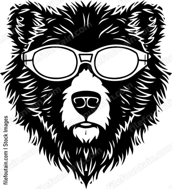 Bear In Sunglasses