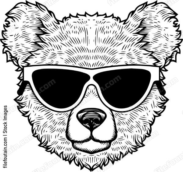 Bear In Sunglasses