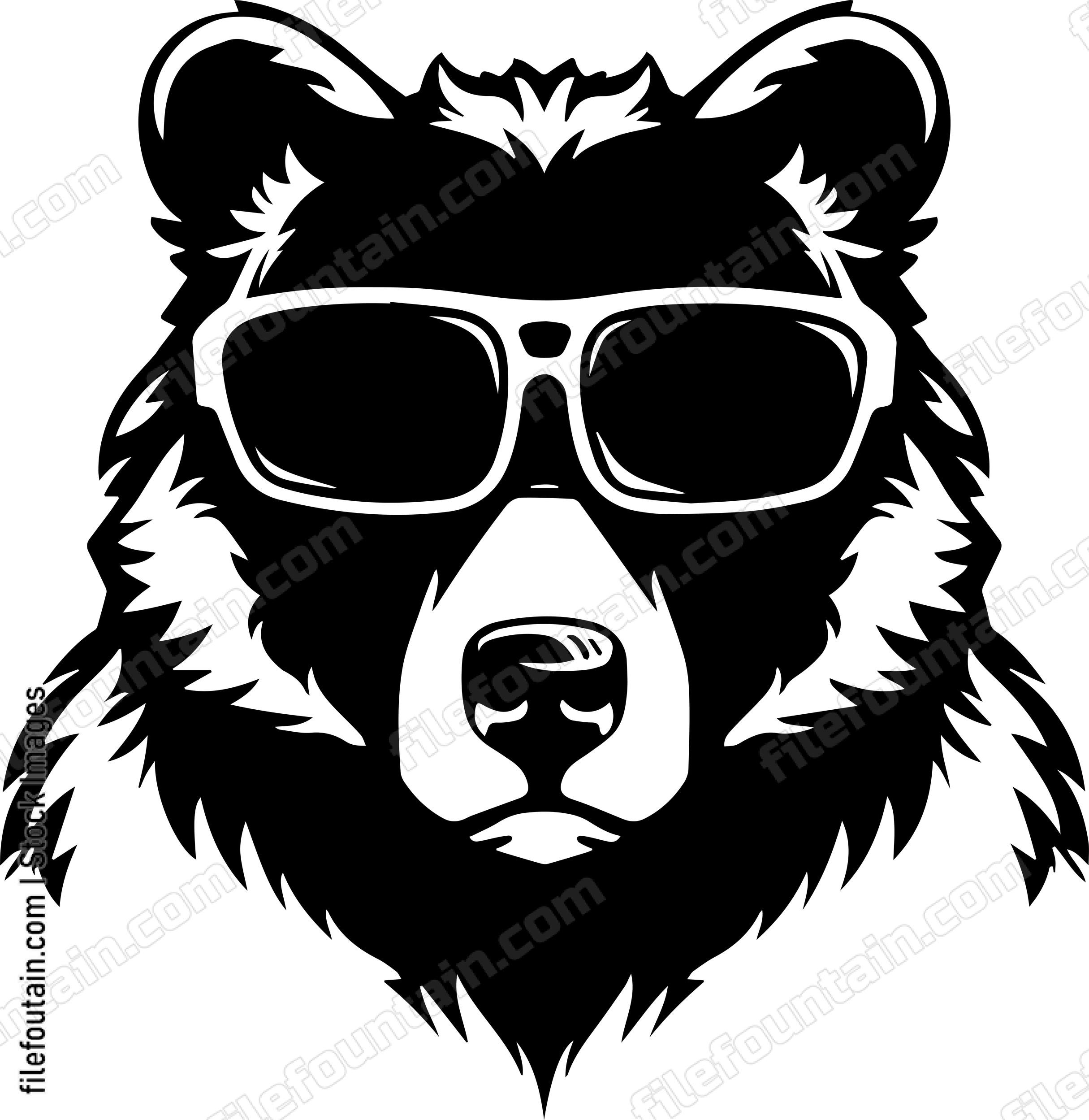 Bear In Sunglasses