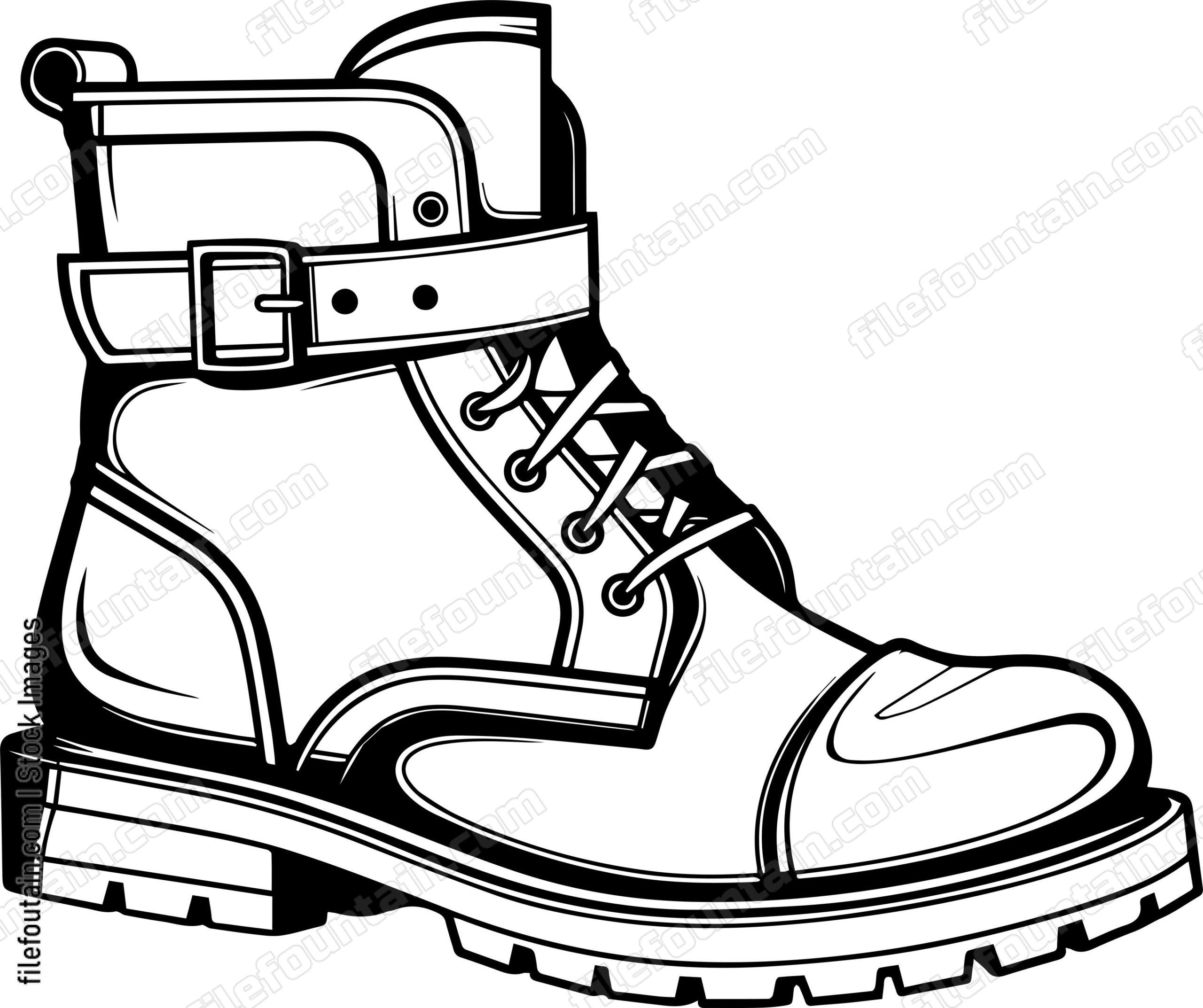 Boot With Buckles