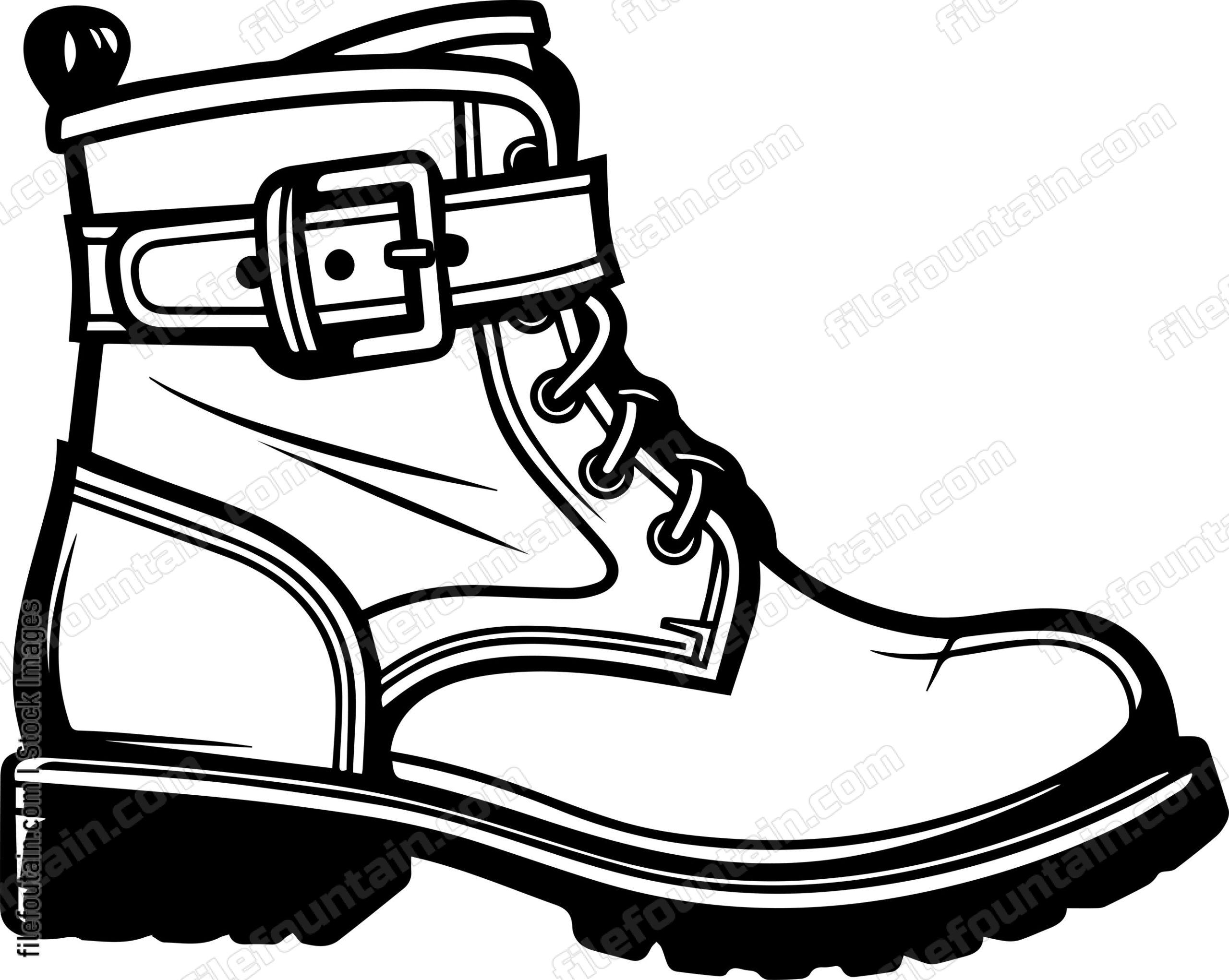 Boot With Buckles