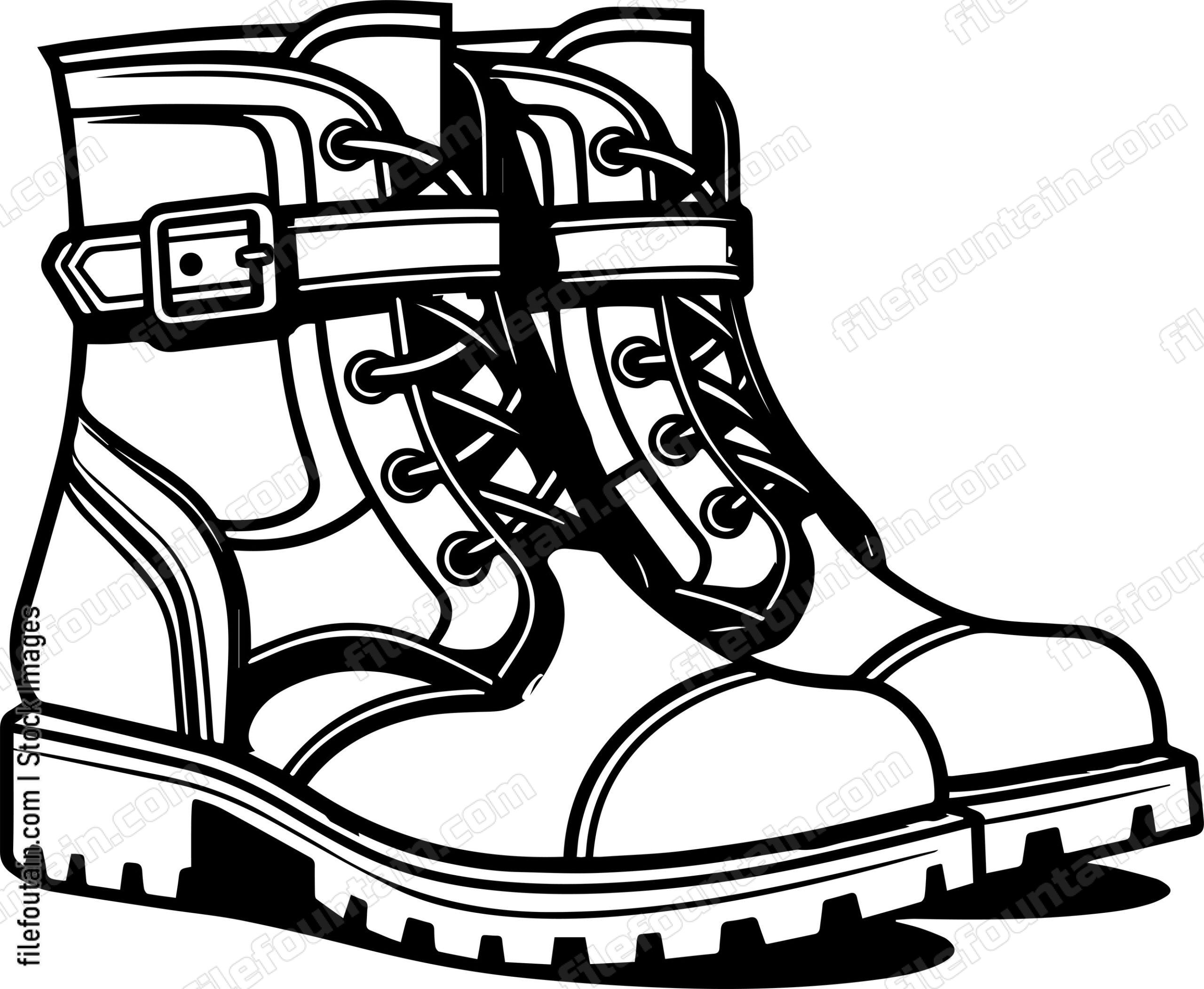 Boot With Buckles