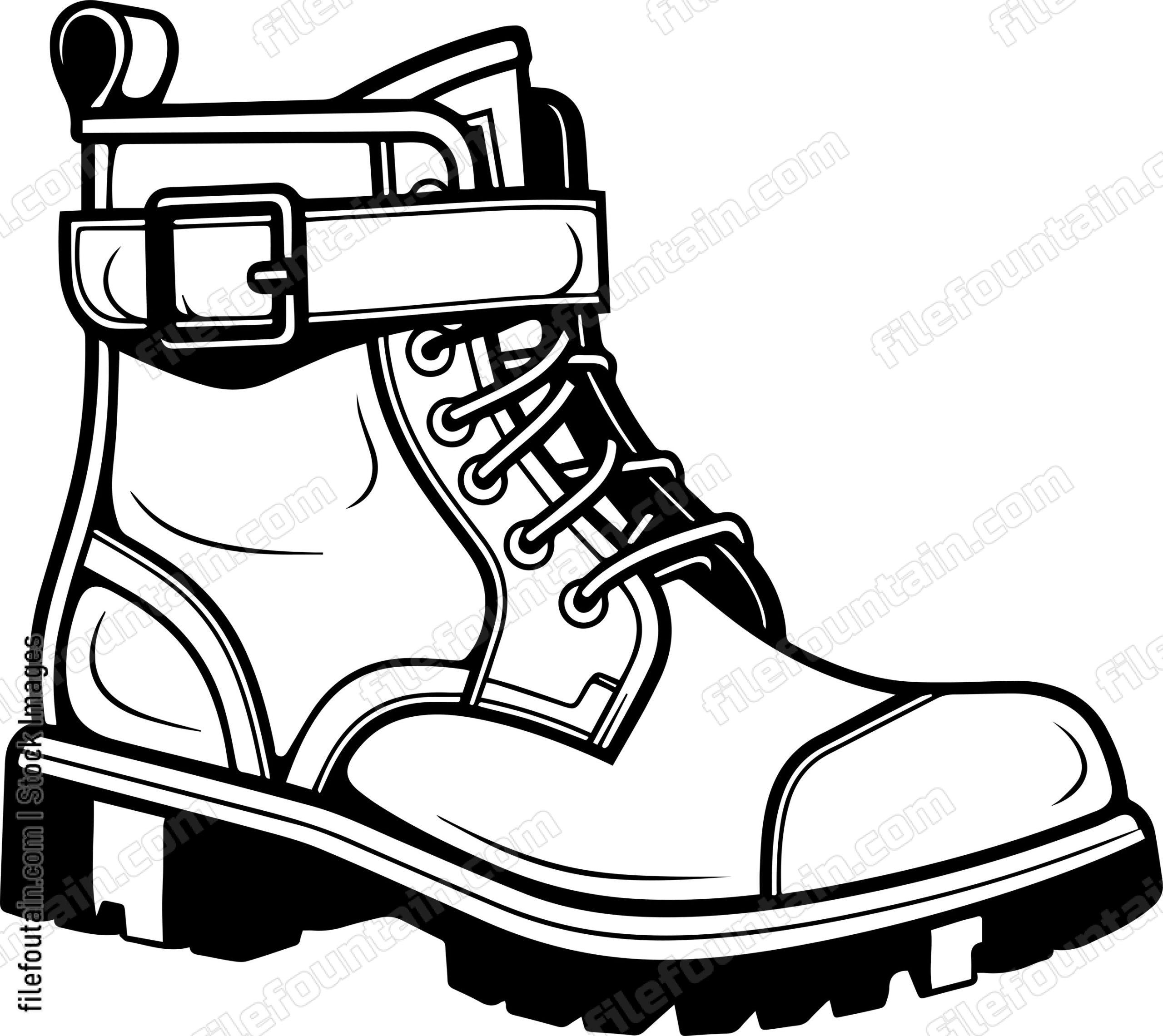 Boot With Buckles