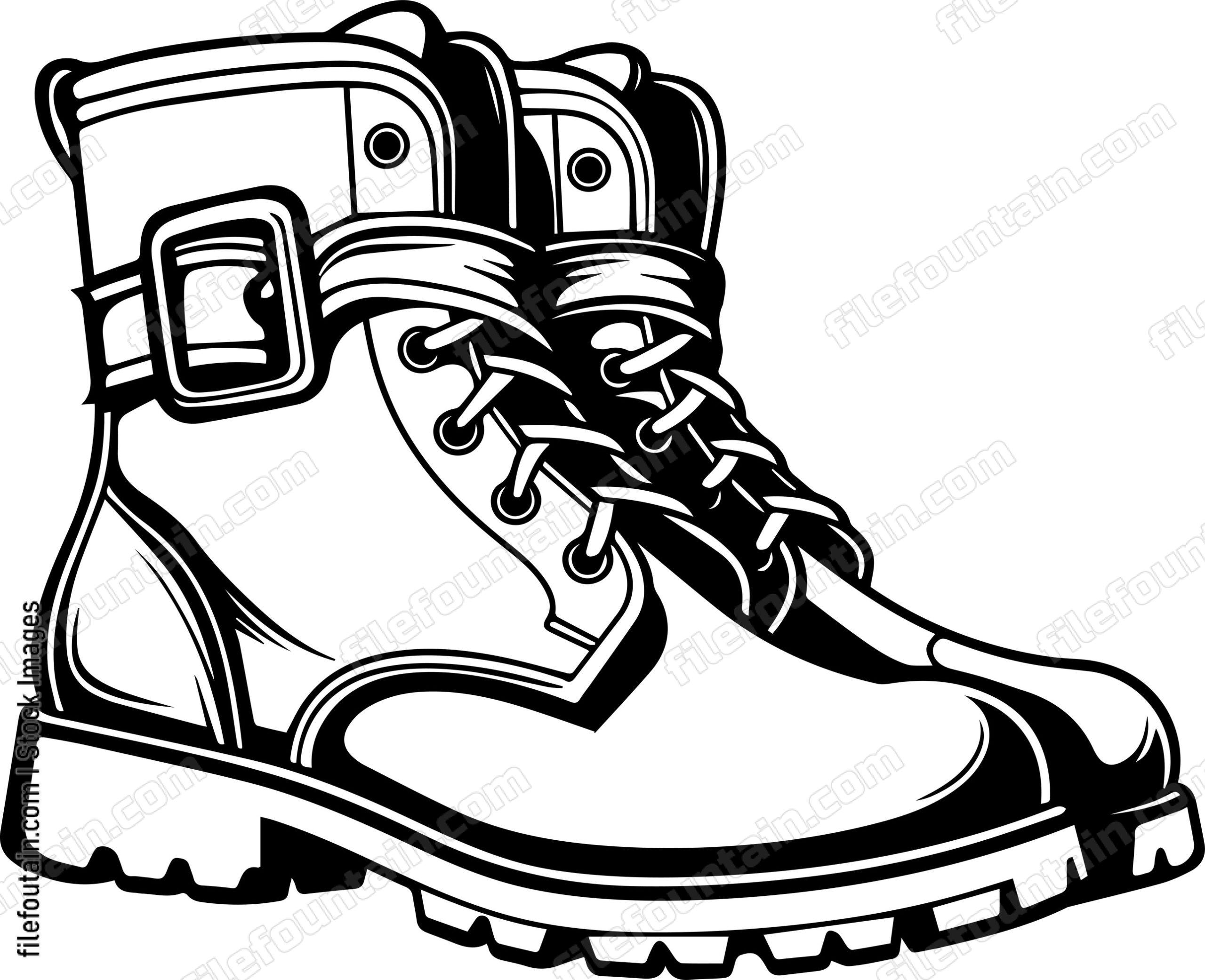 Boot With Buckles