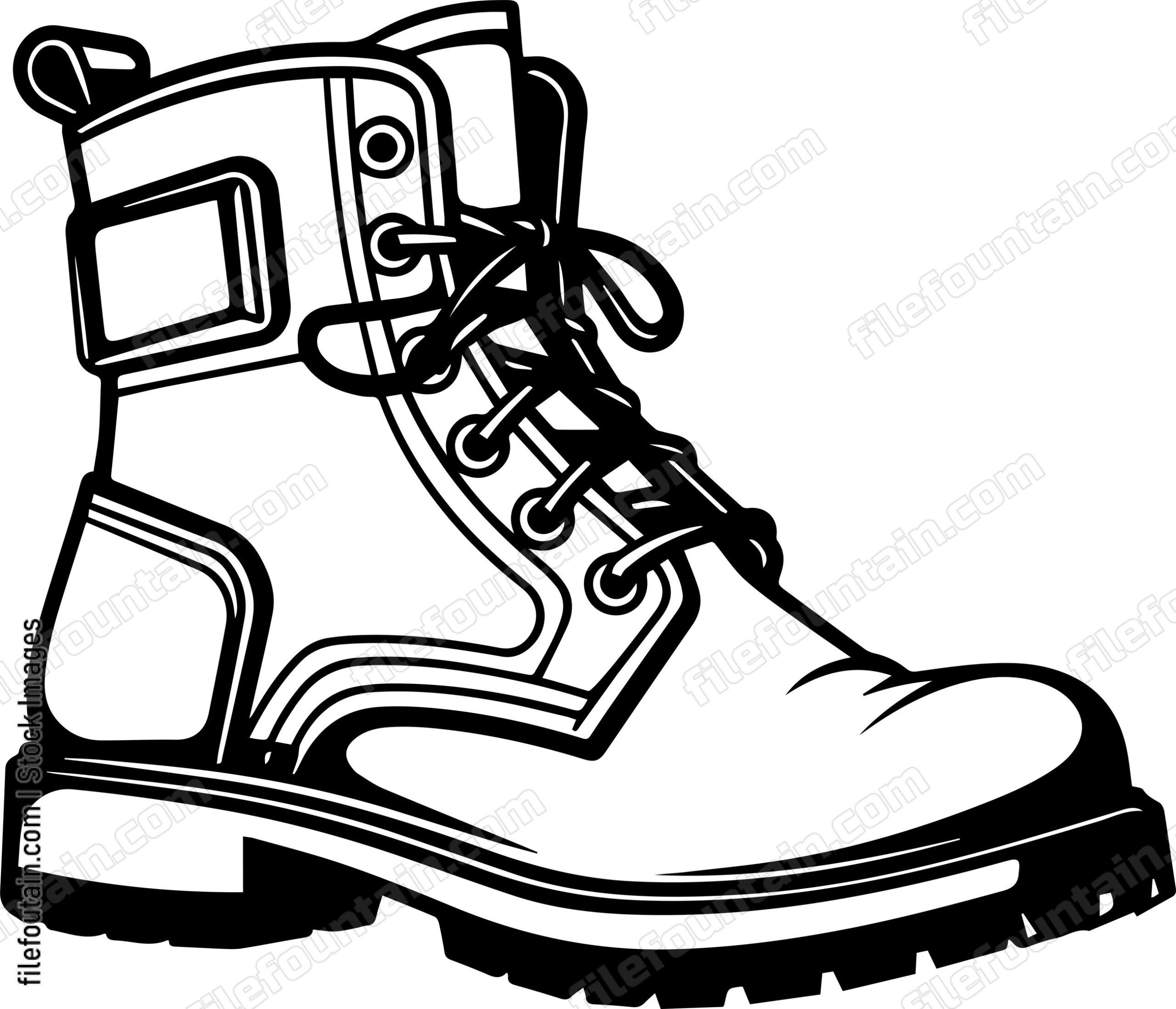 Boot With Buckles