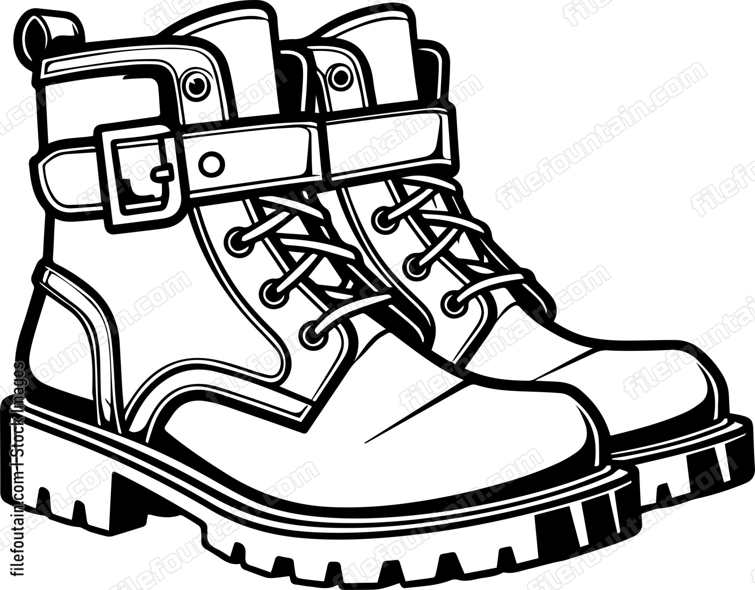 Boot With Buckles