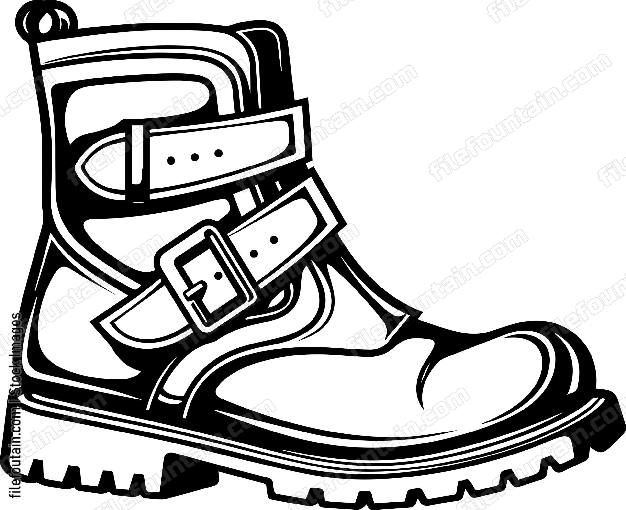 Boot With Buckles