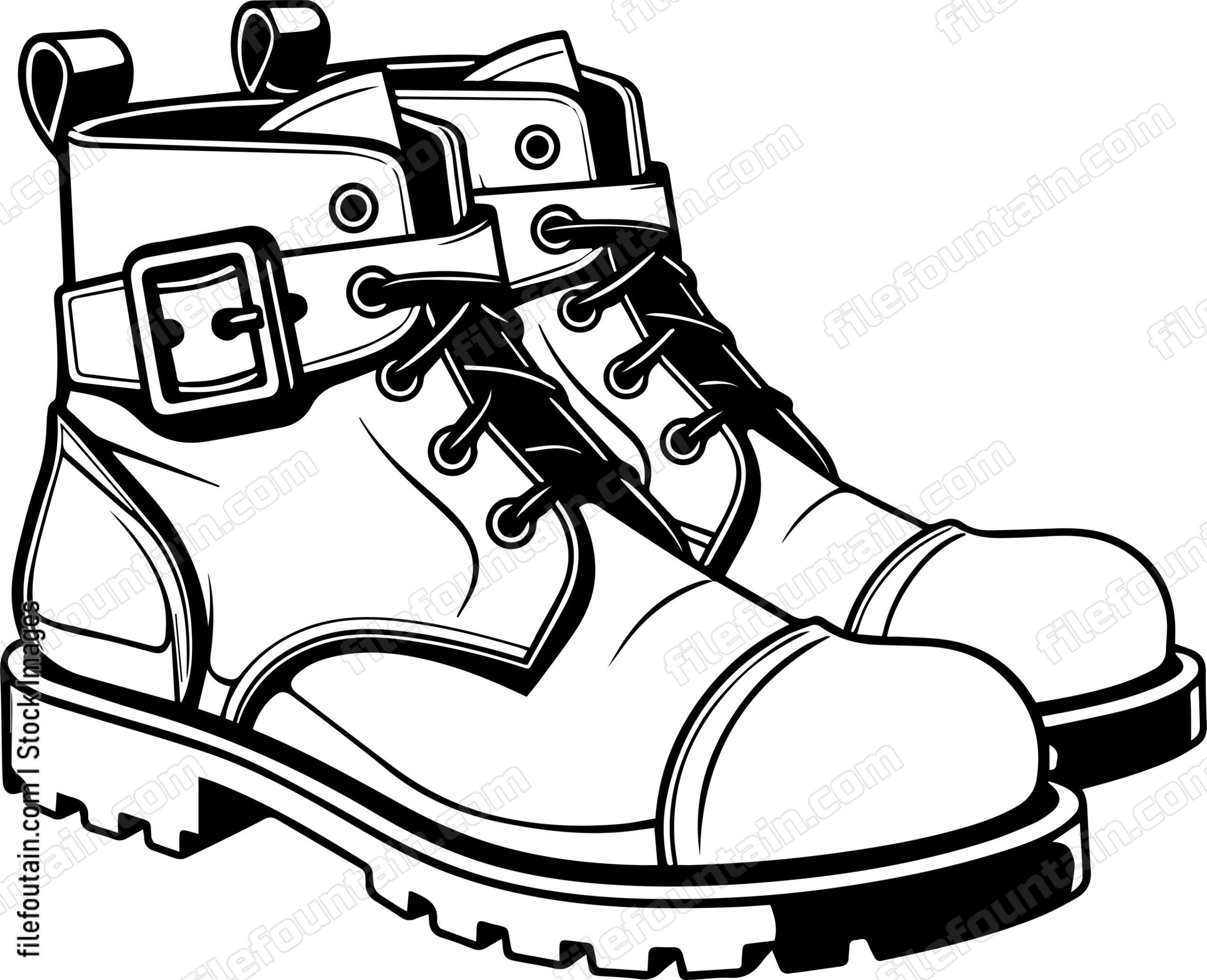 Boot With Buckles