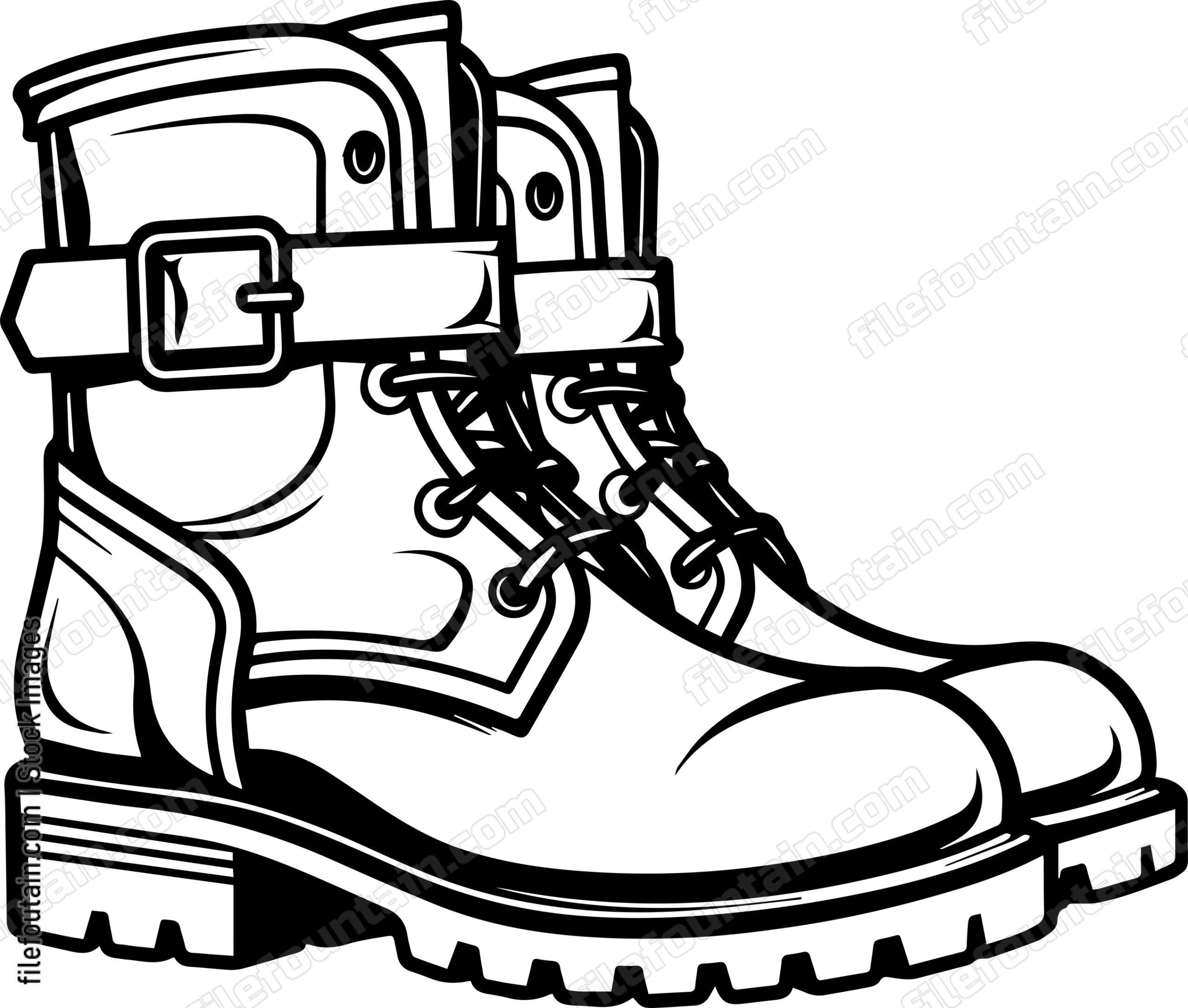 Boot With Buckles