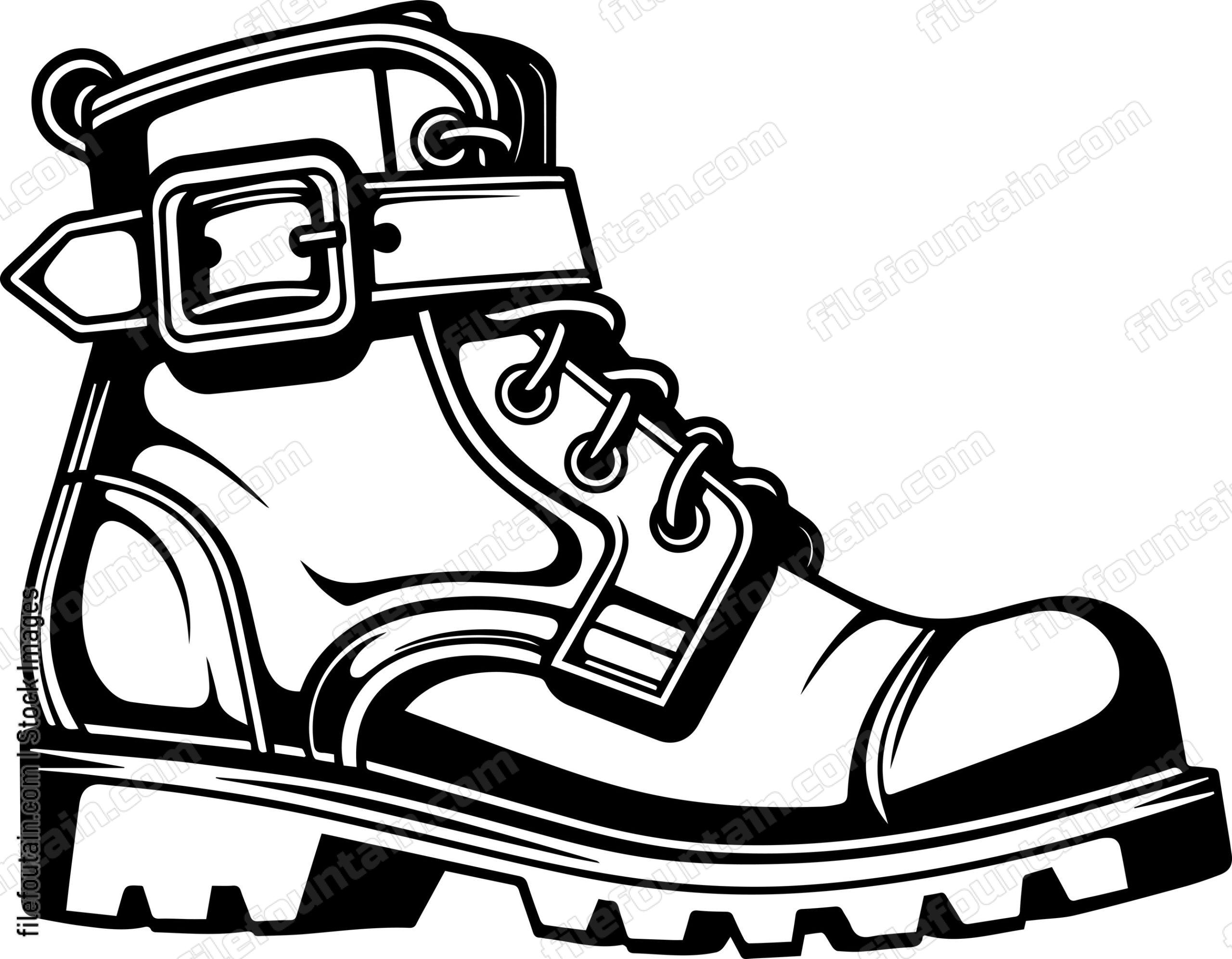 Boot With Buckles