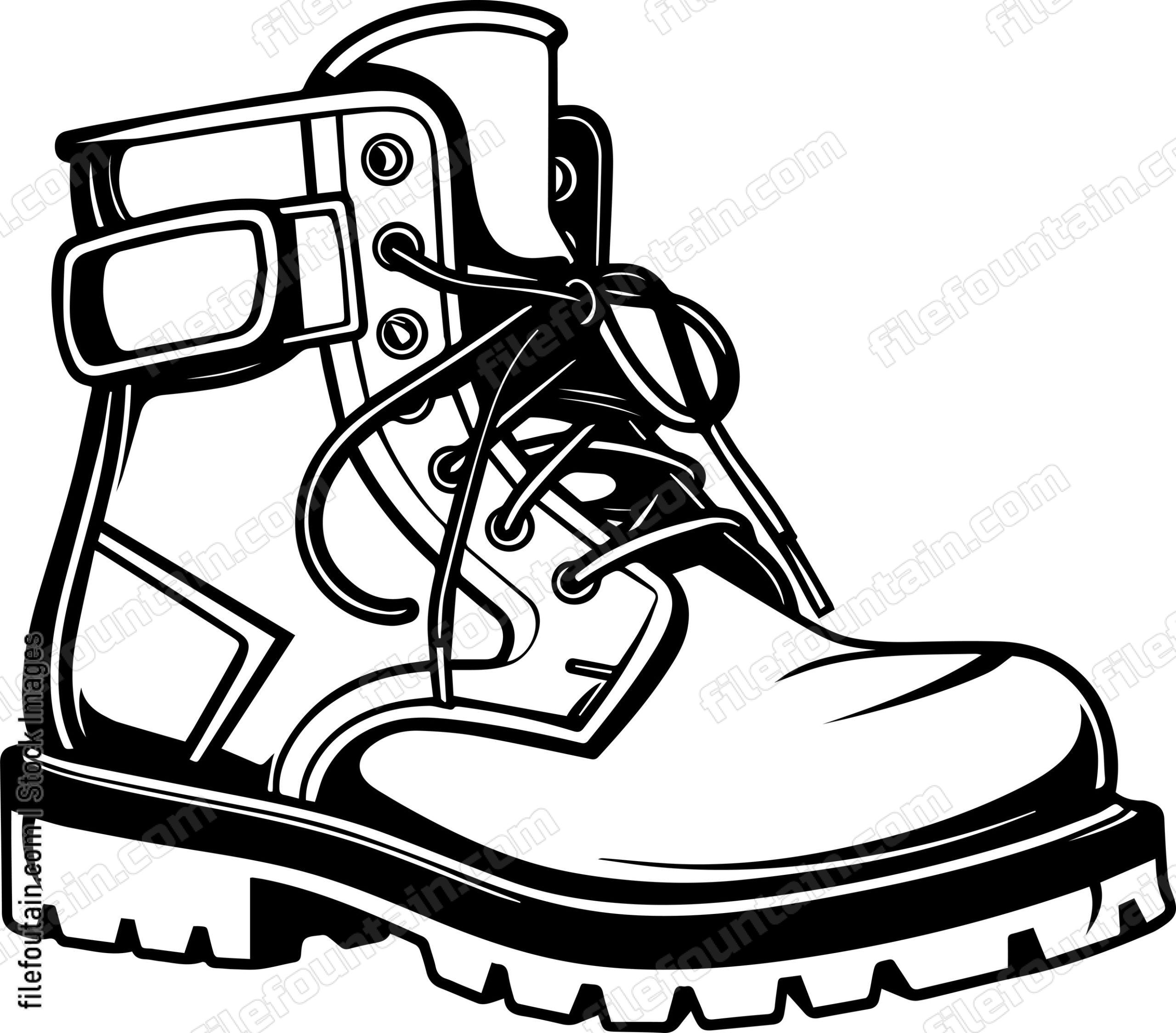 Boot With Buckles
