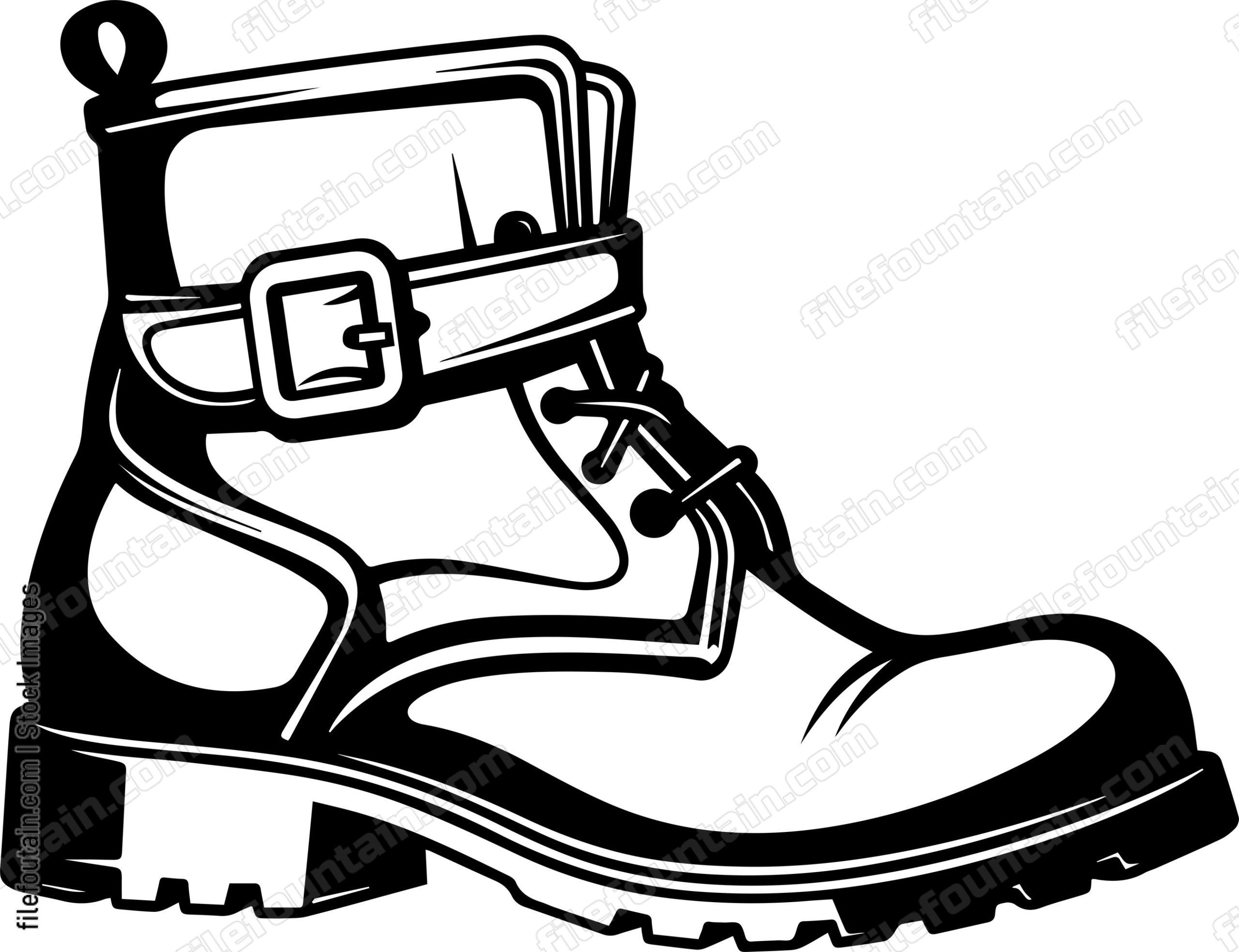 Boot With Buckles