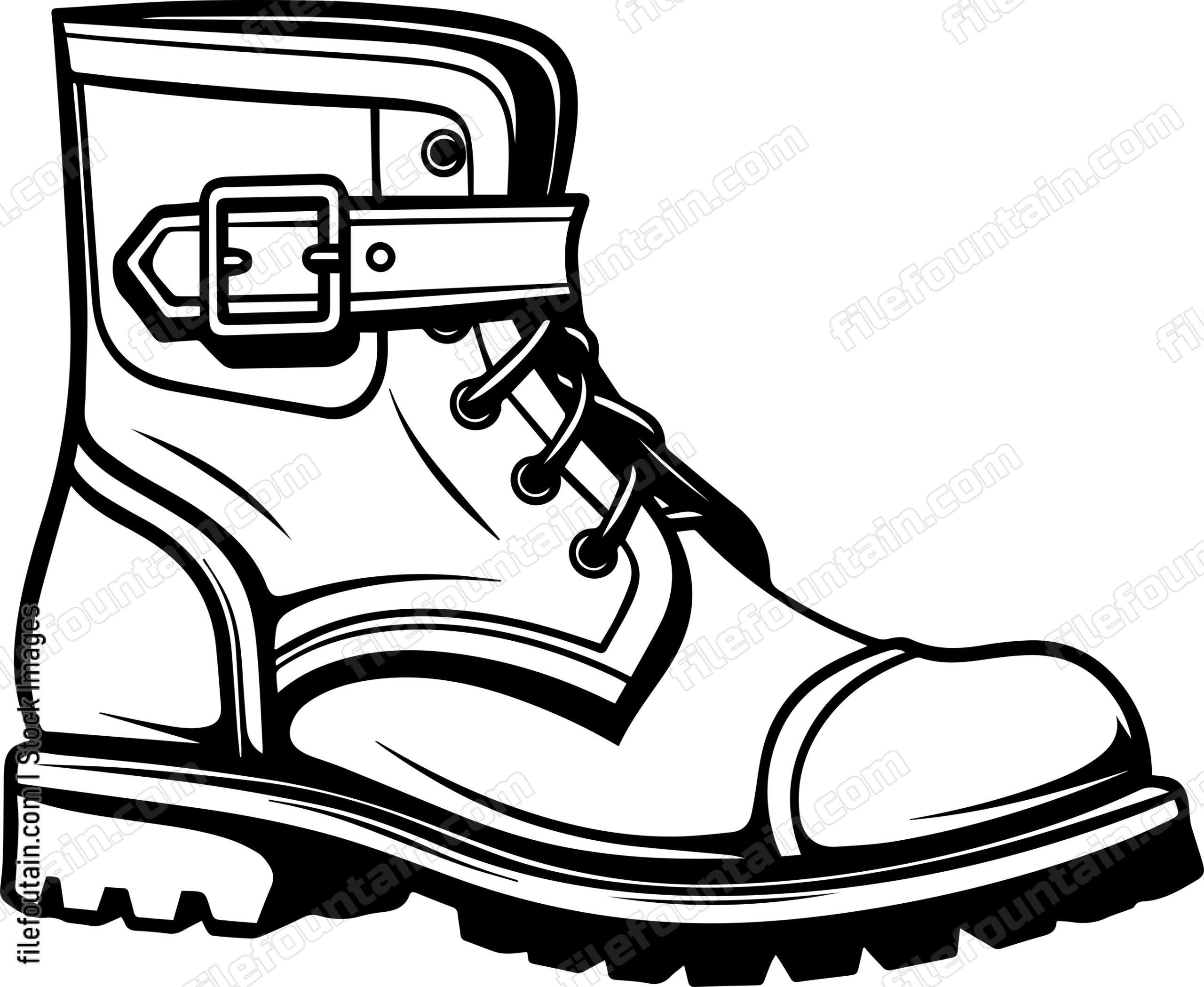 Boot With Buckles