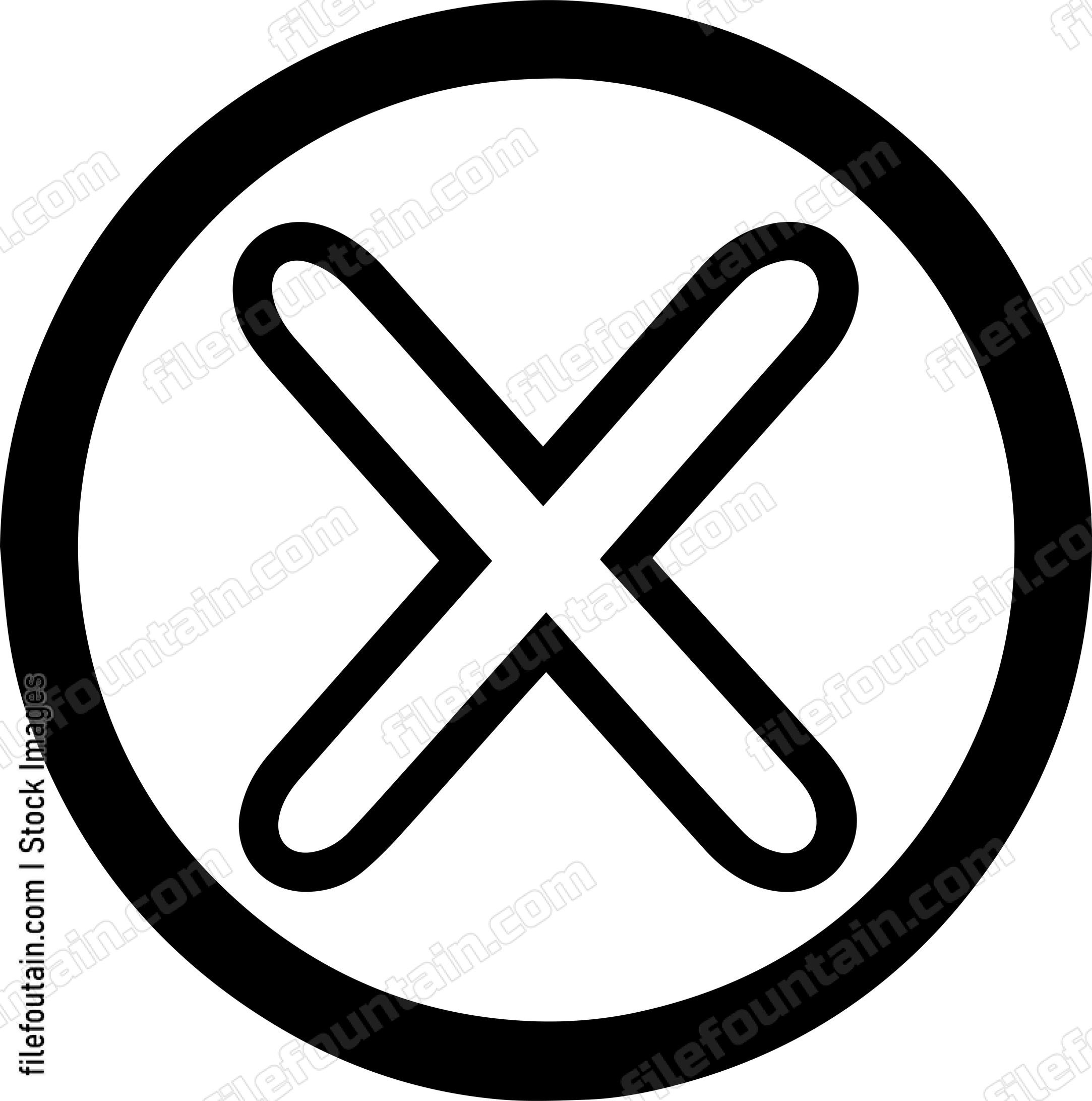 Cancel Sign