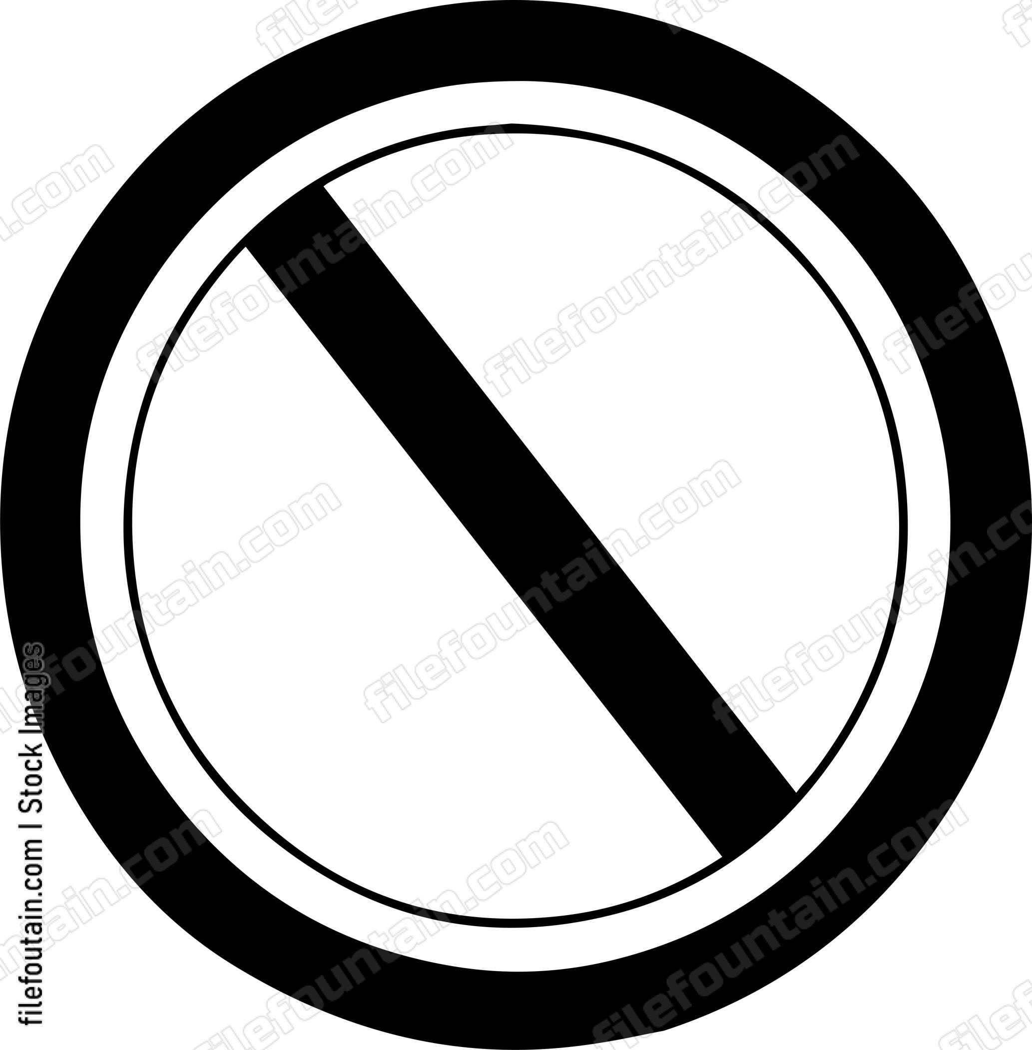 Cancel Sign