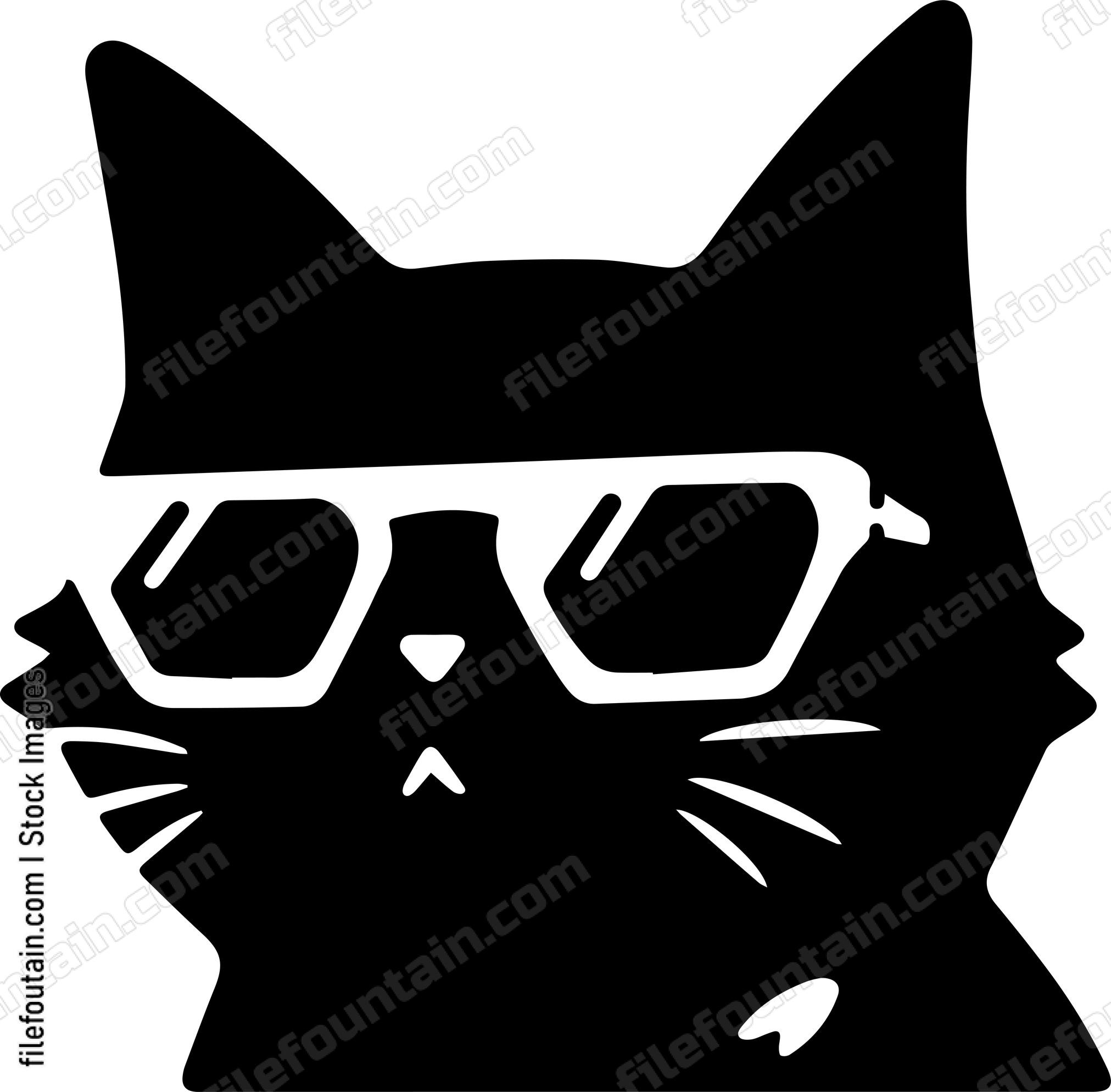 Cat In Sunglasses
