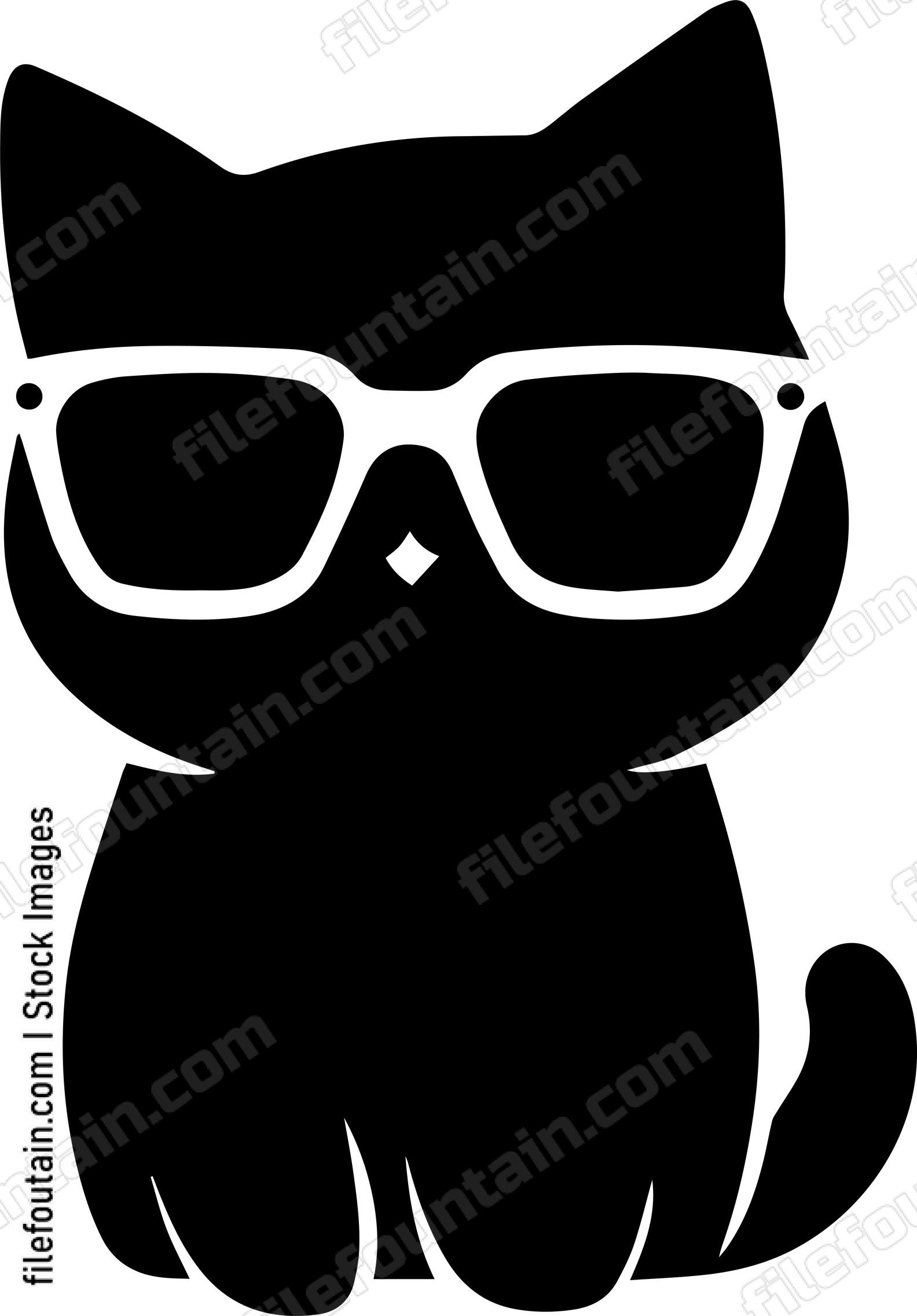 Cat In Sunglasses