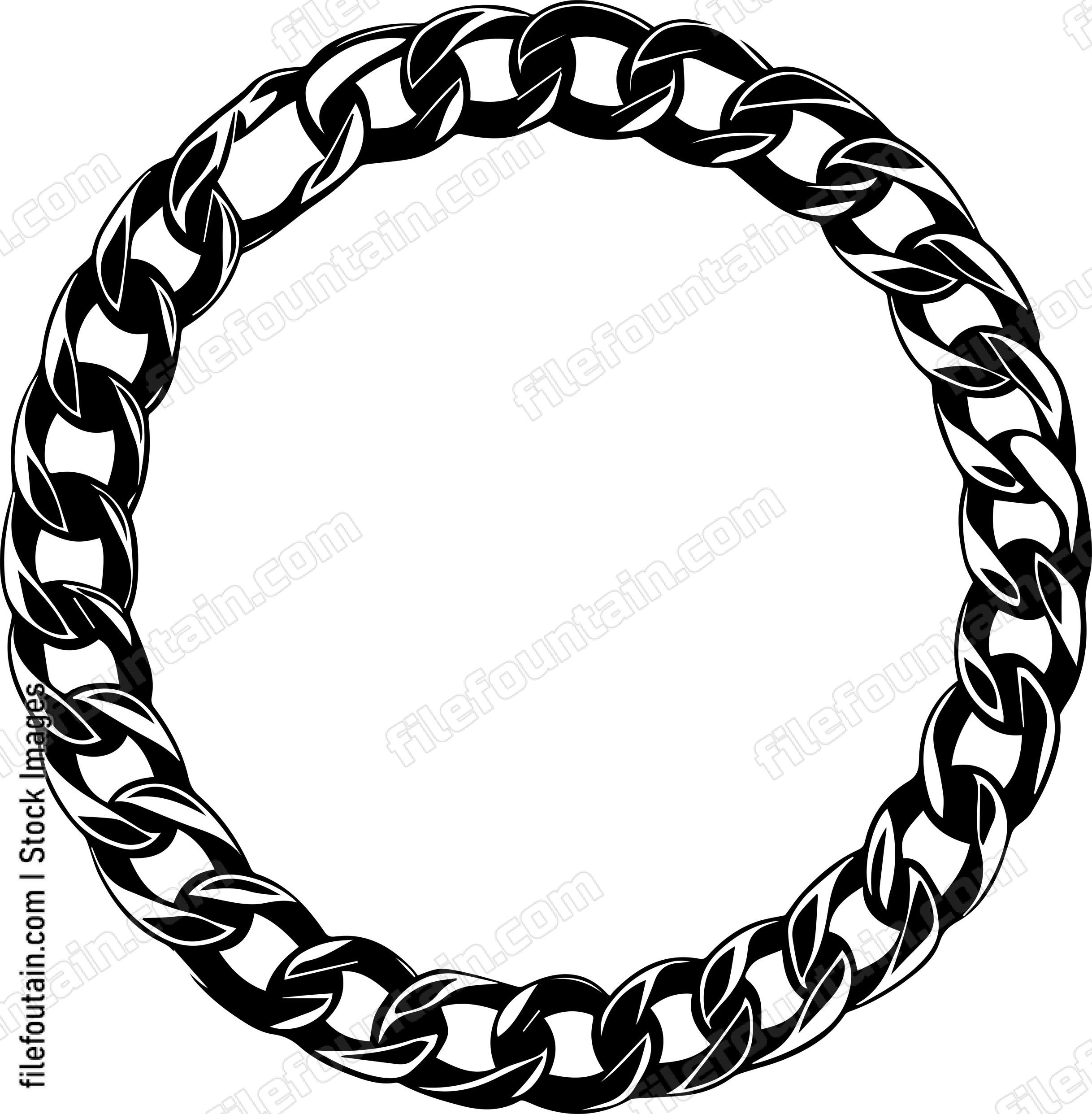 Chain Round Frame
