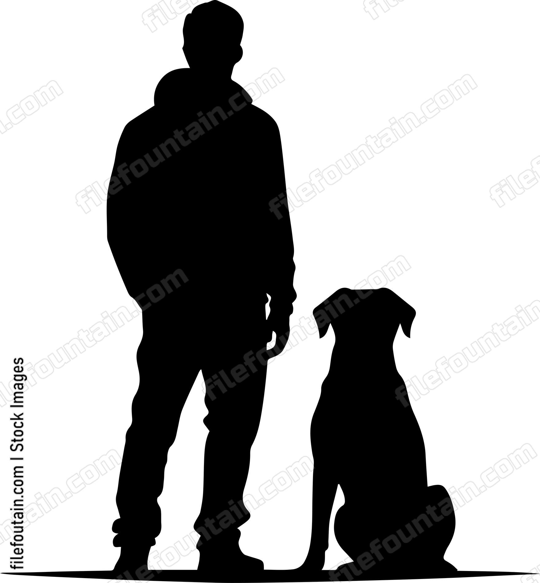 Dog With Owner