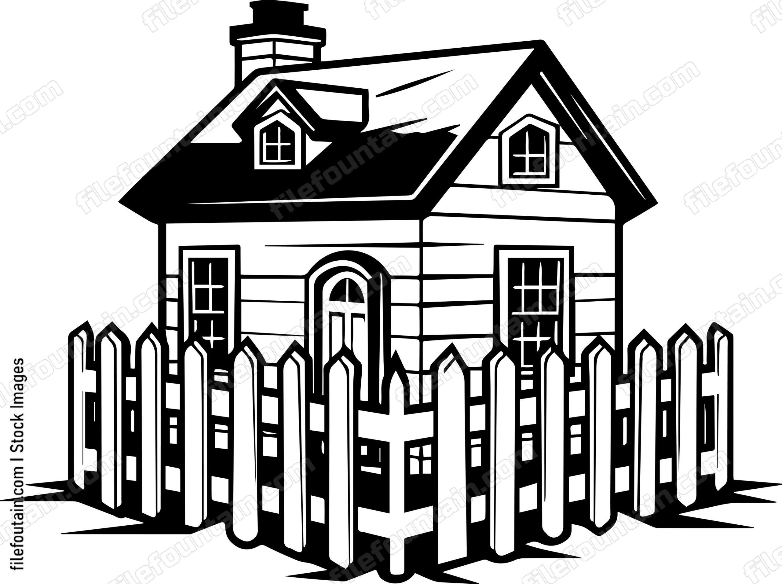 Fenced House