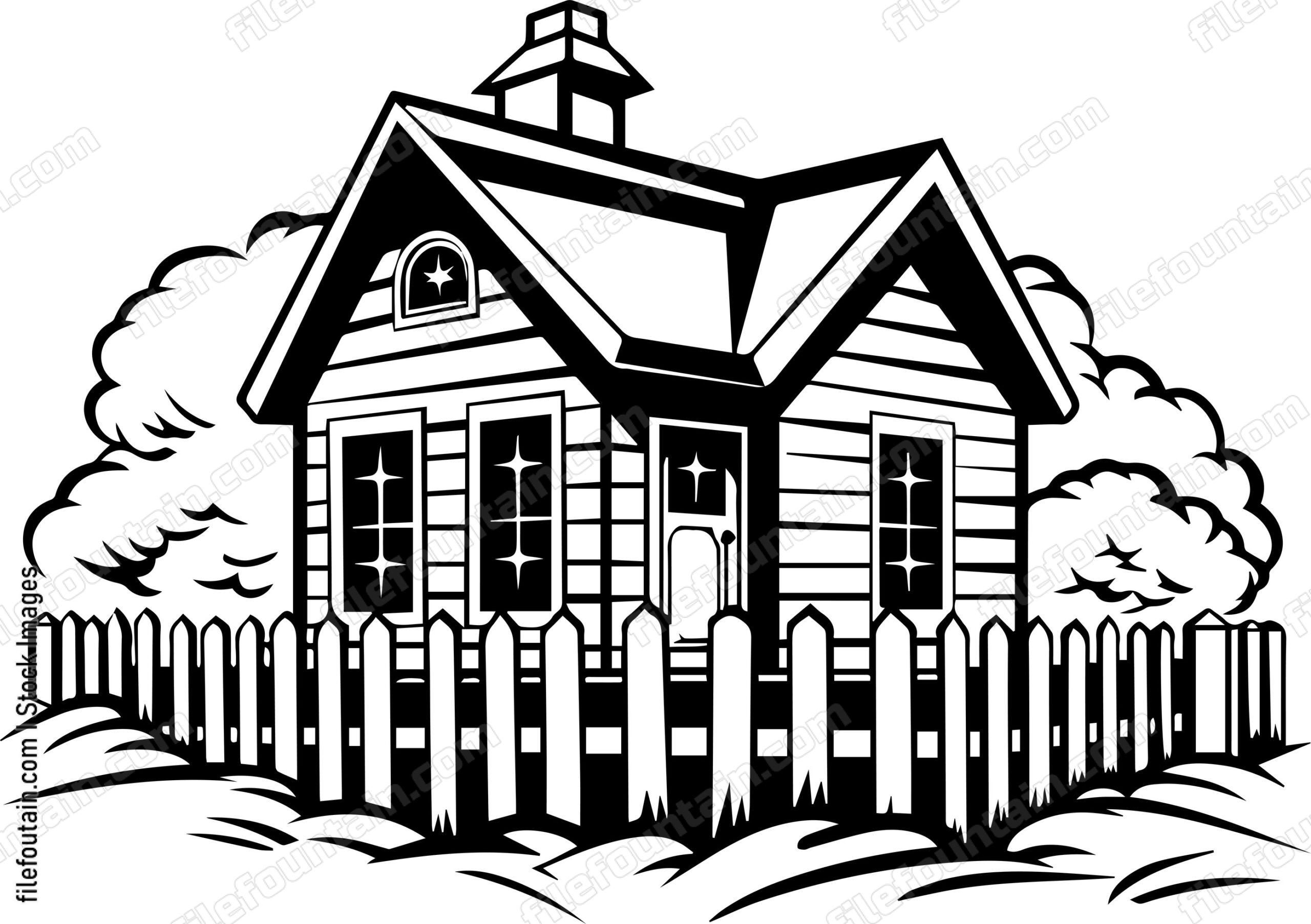 Fenced House