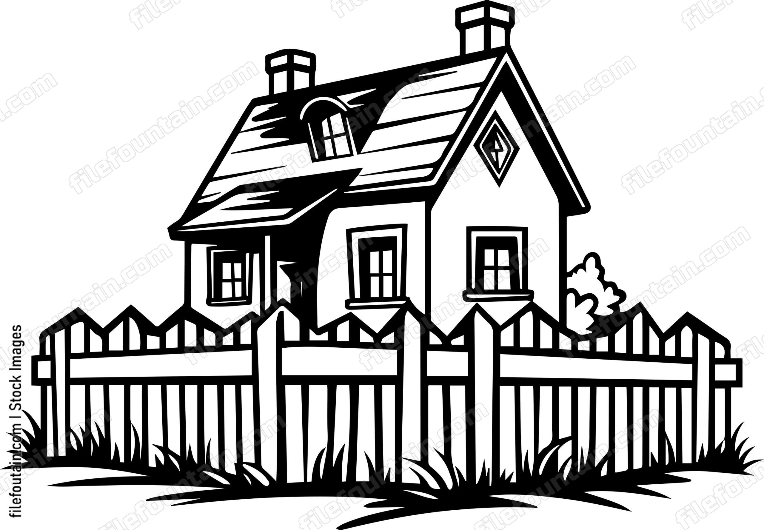 Fenced House