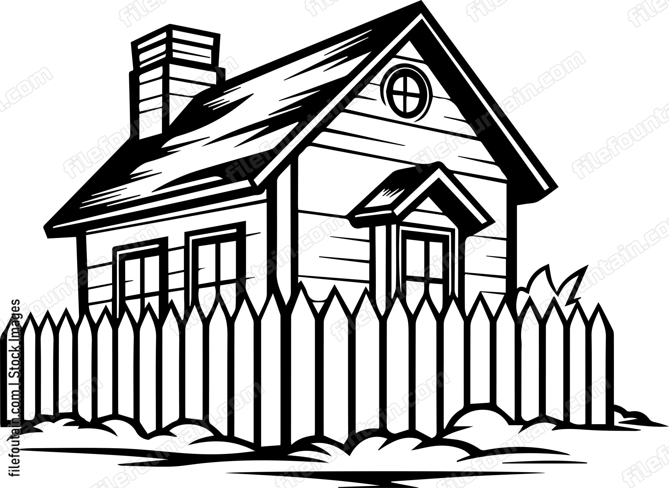 Fenced House