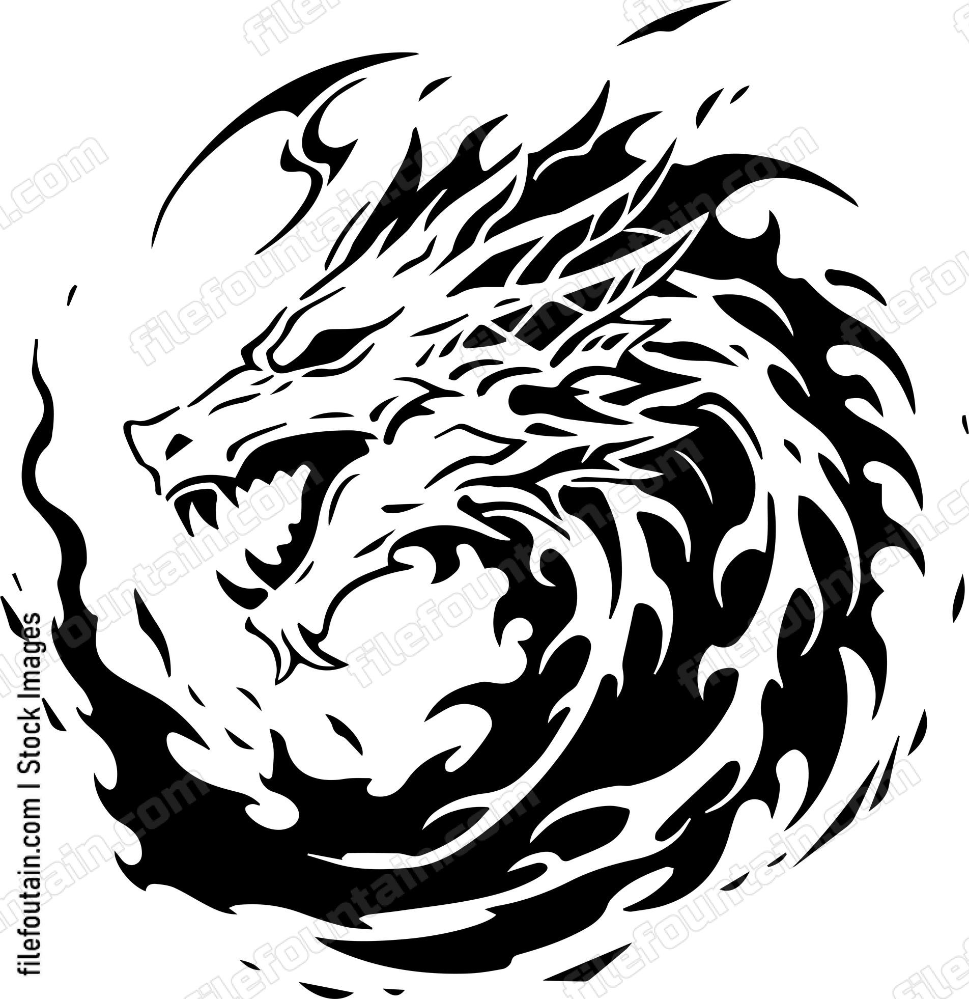 fire breathing dragon
