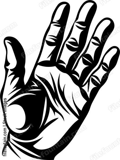 Five Fingers Hand Palm