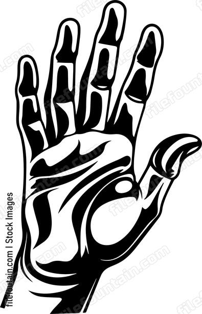 Five Fingers Hand Palm