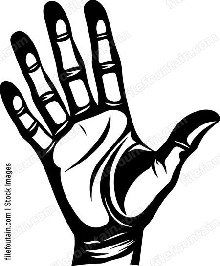 Five Fingers Hand Palm