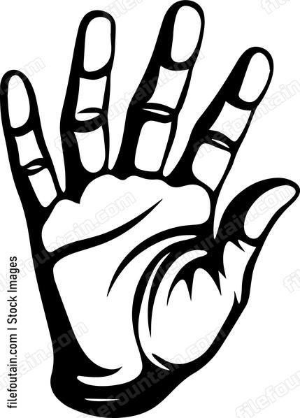 Five Fingers Hand Palm