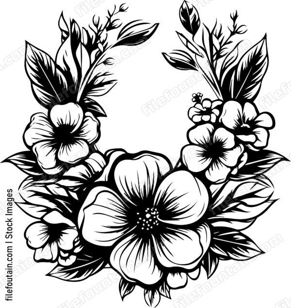 Floral Frame