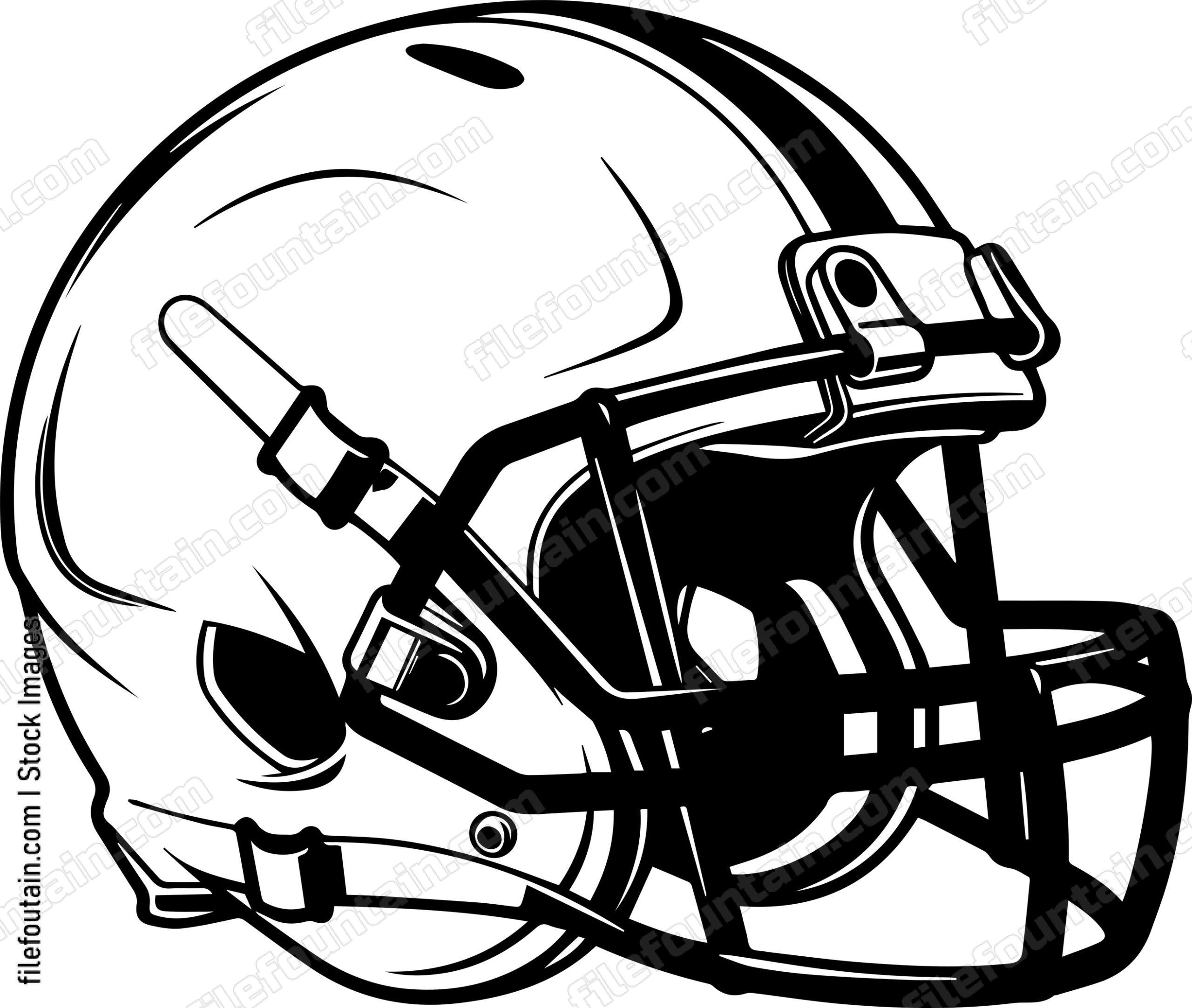 Football Helmet Simple