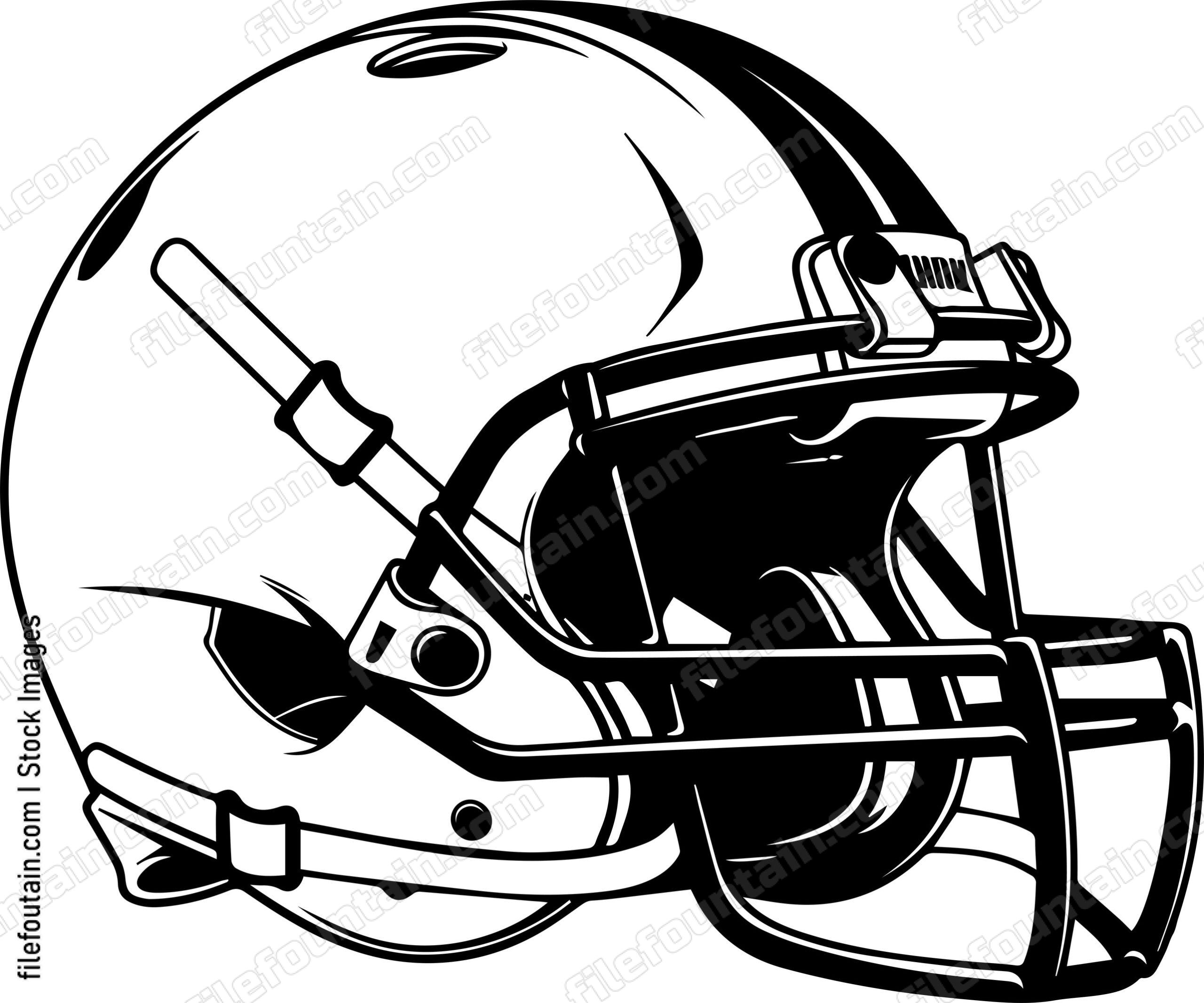 Football Helmet Simple