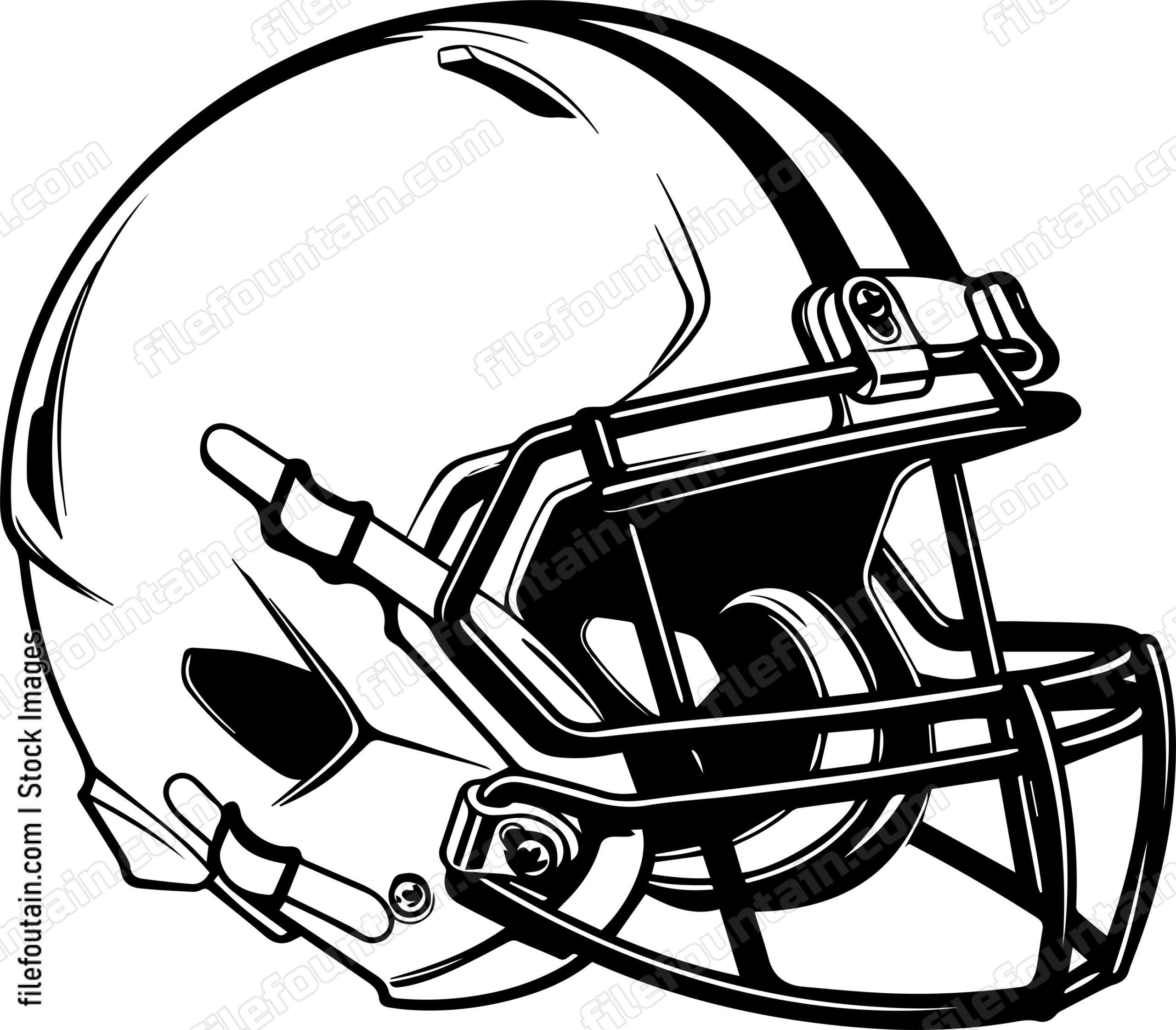Football Helmet Simple