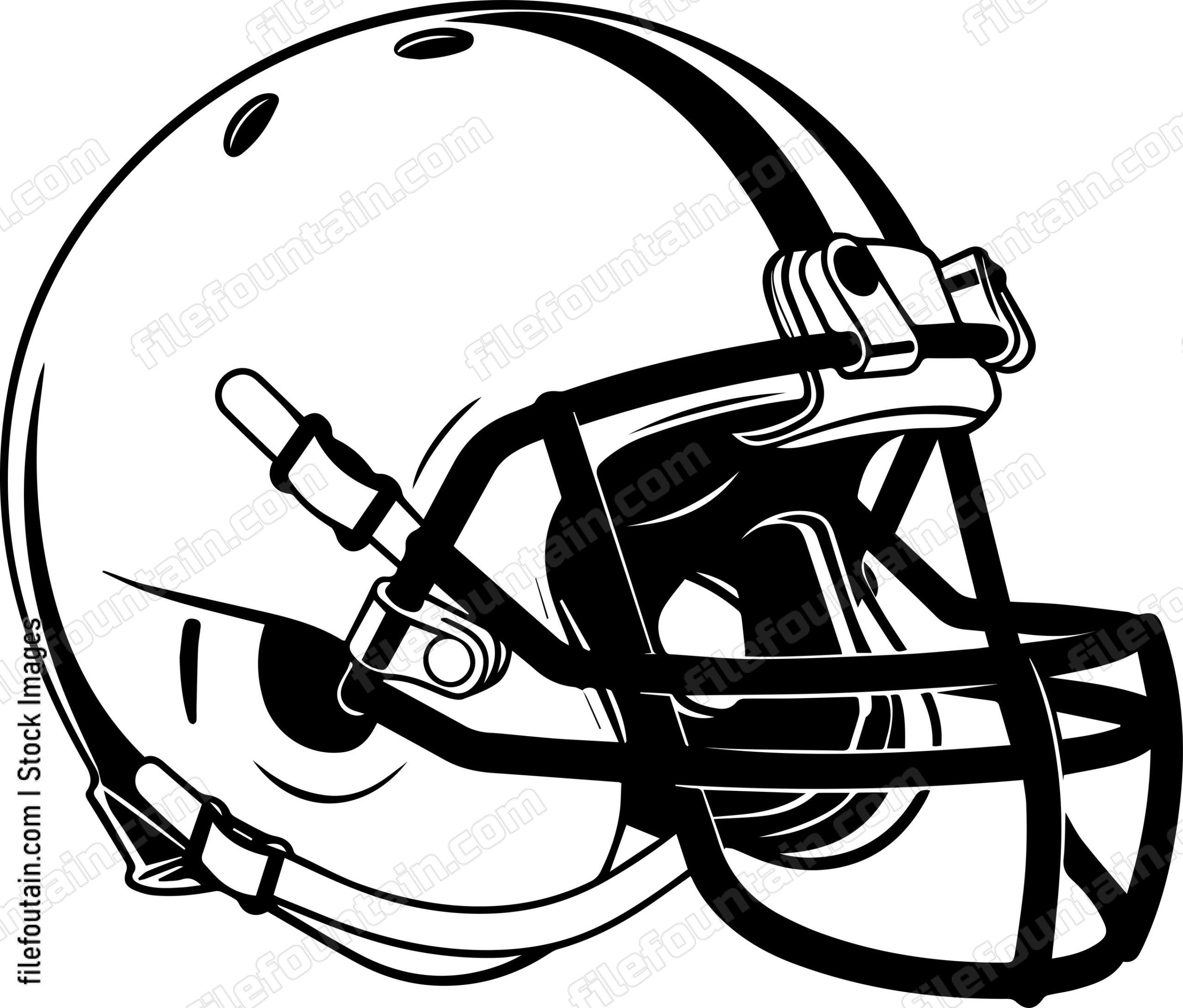 Football Helmet Simple