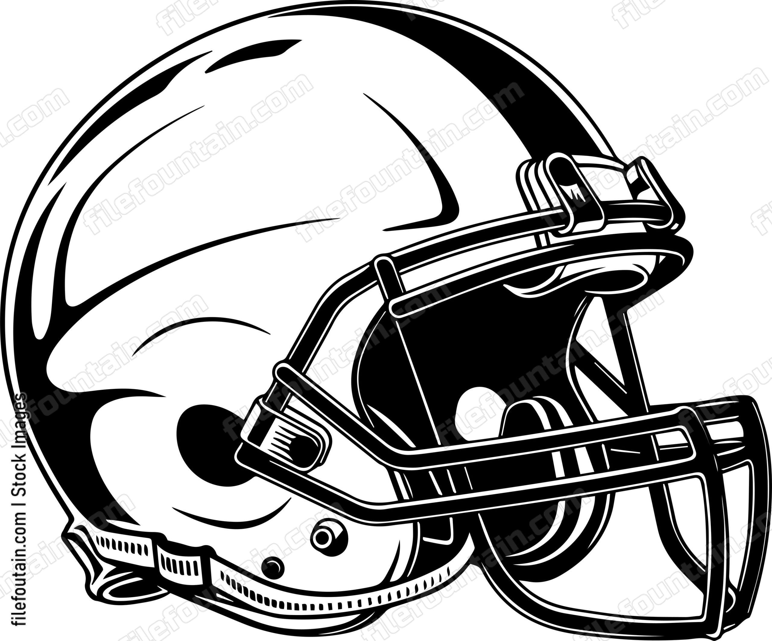 Football Helmet Simple