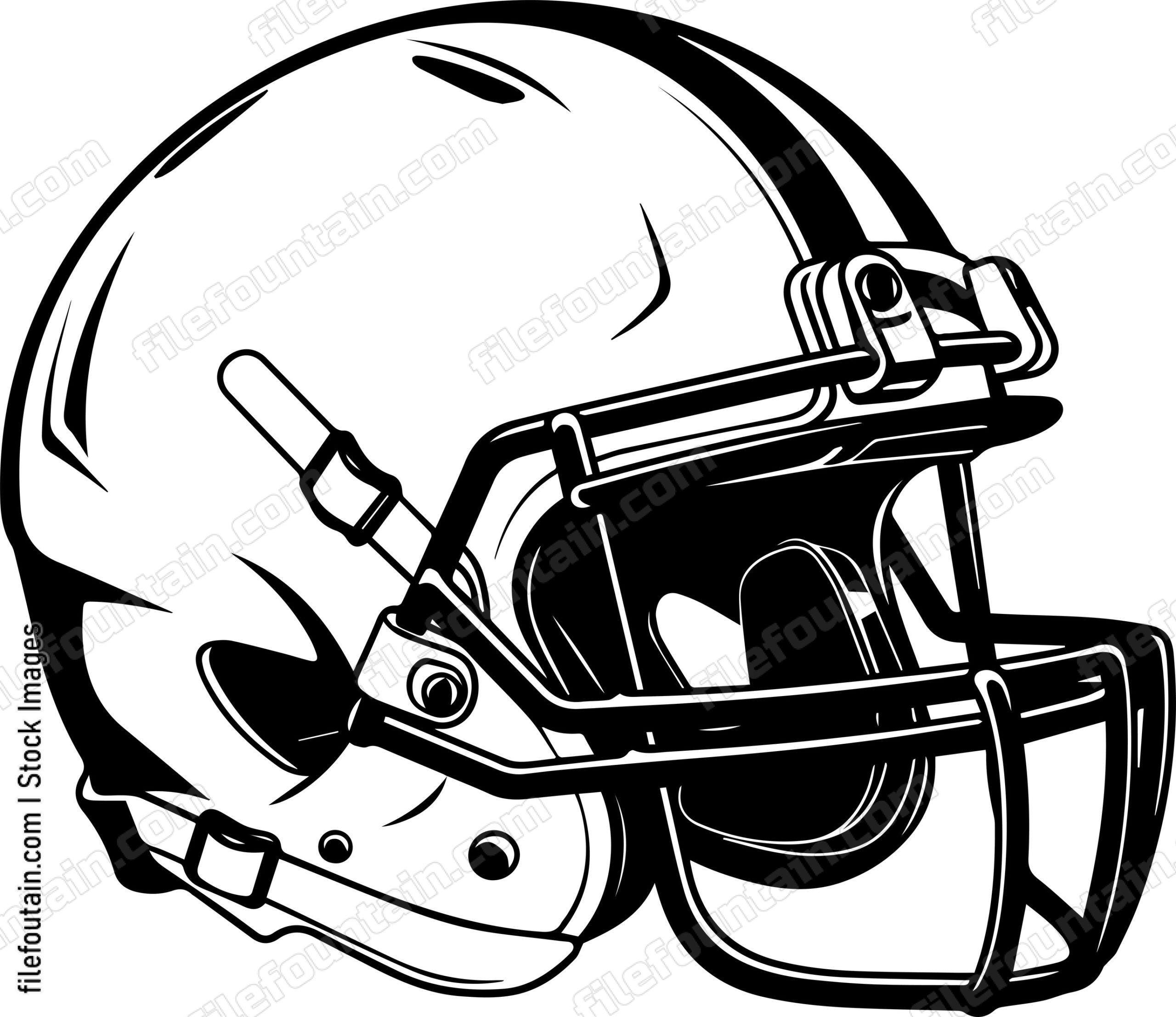 Football Helmet Simple