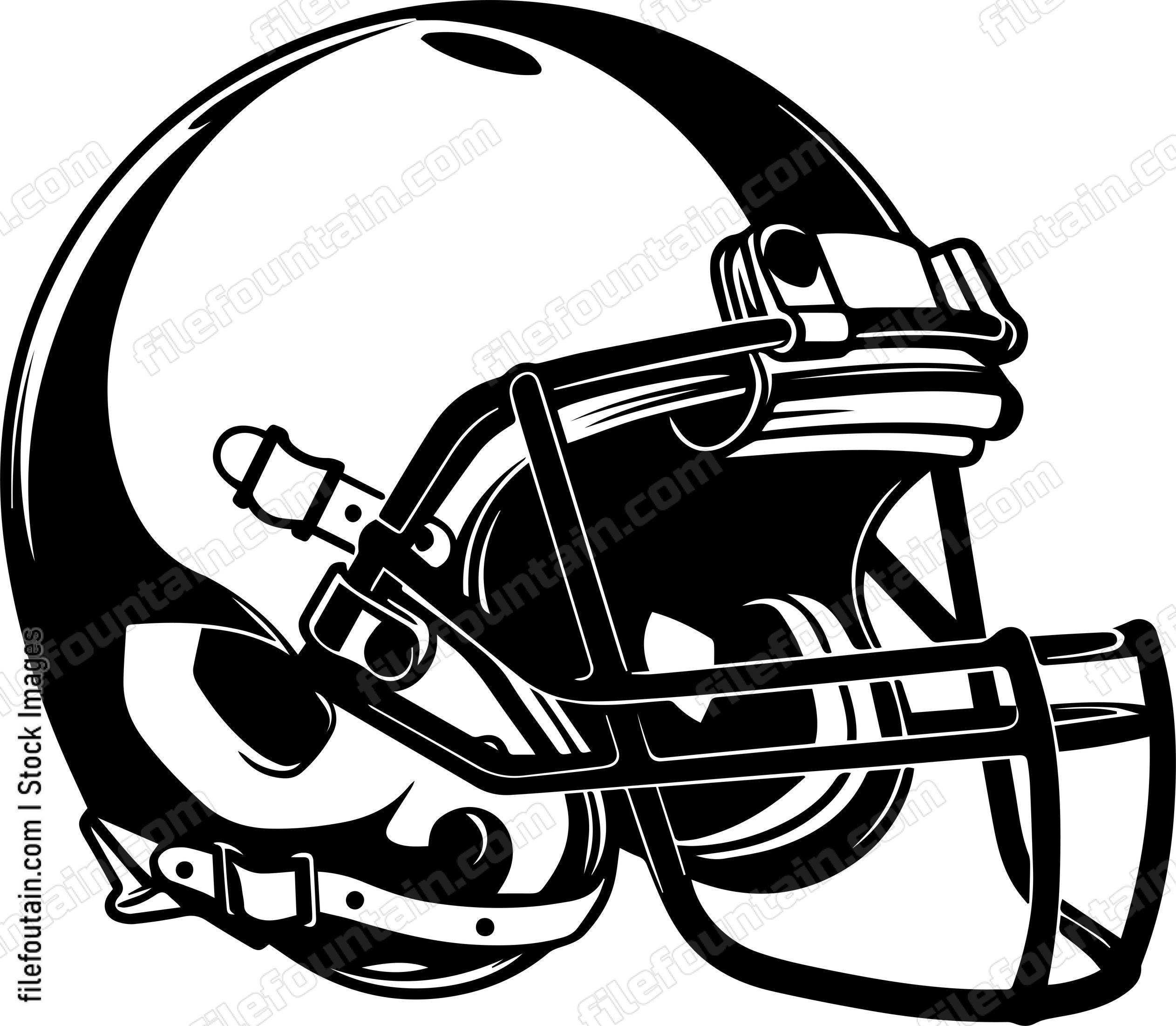 Football Helmet Simple